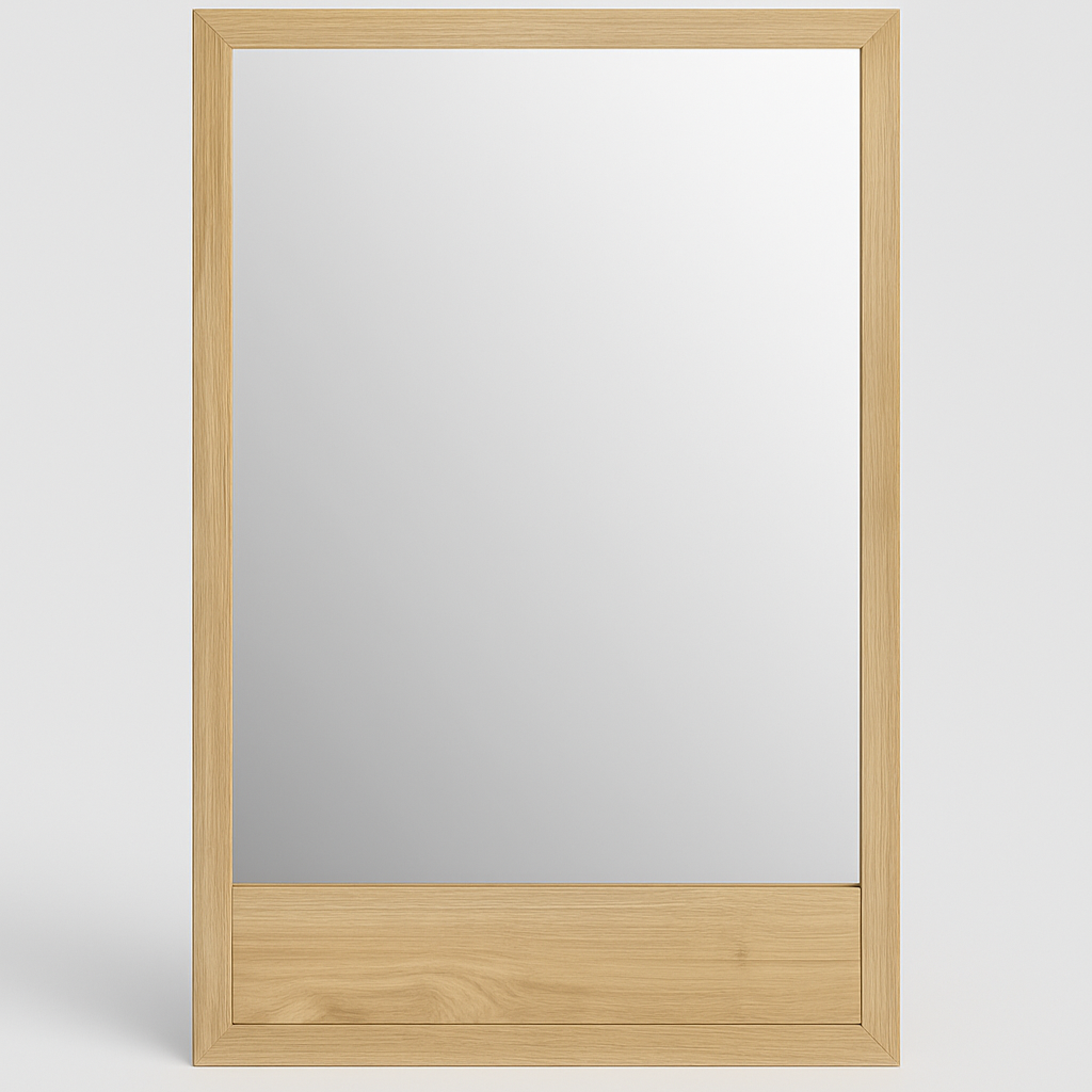 Platsa Mirror, Grey Oak