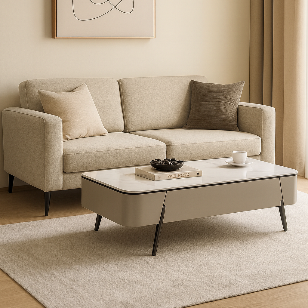 Rome Microcrystalline stone Coffee Table