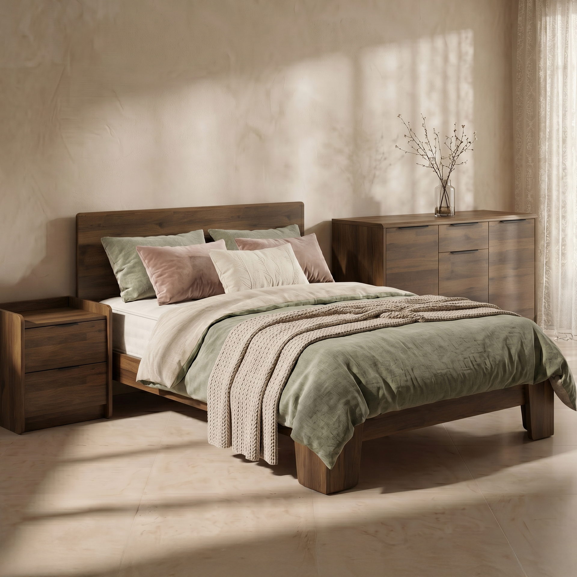 Corsi Bedframe, Queen
