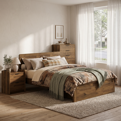 Corsi Storage Bedframe, Queen