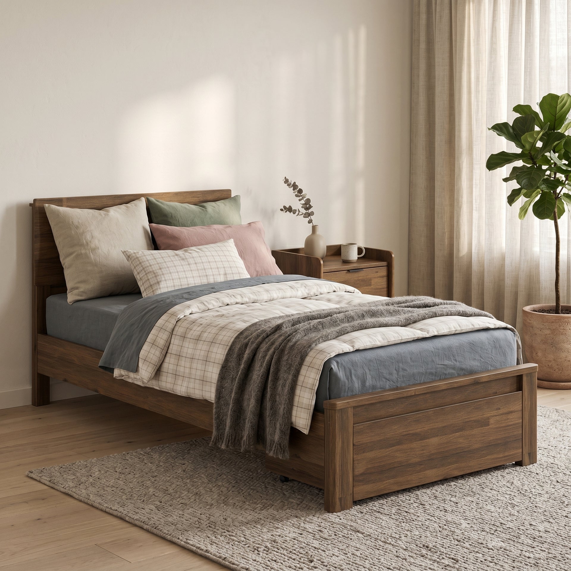 Corsi Storage Bedframe, King single