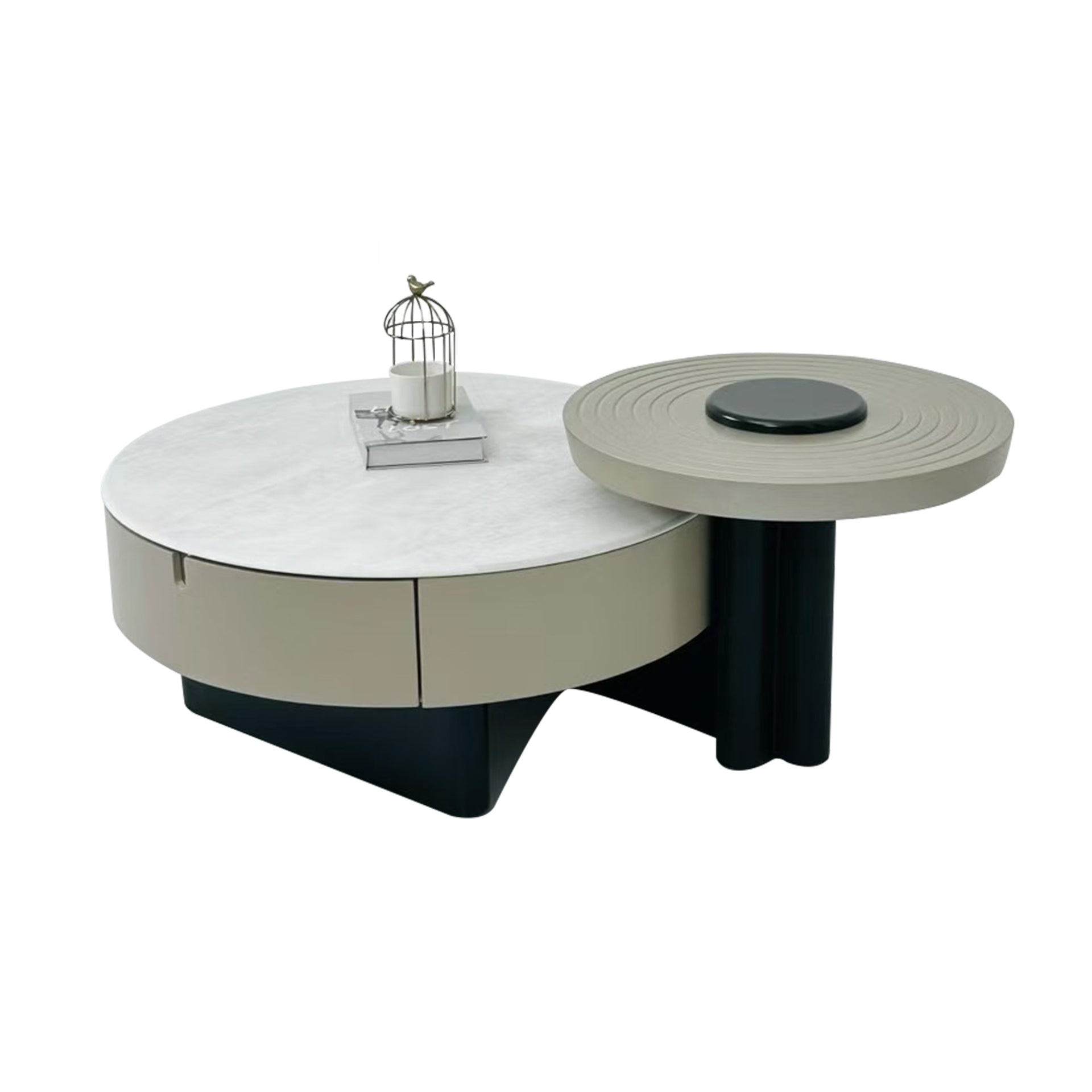 Ceselli Microcrystalline stone Round Coffee table