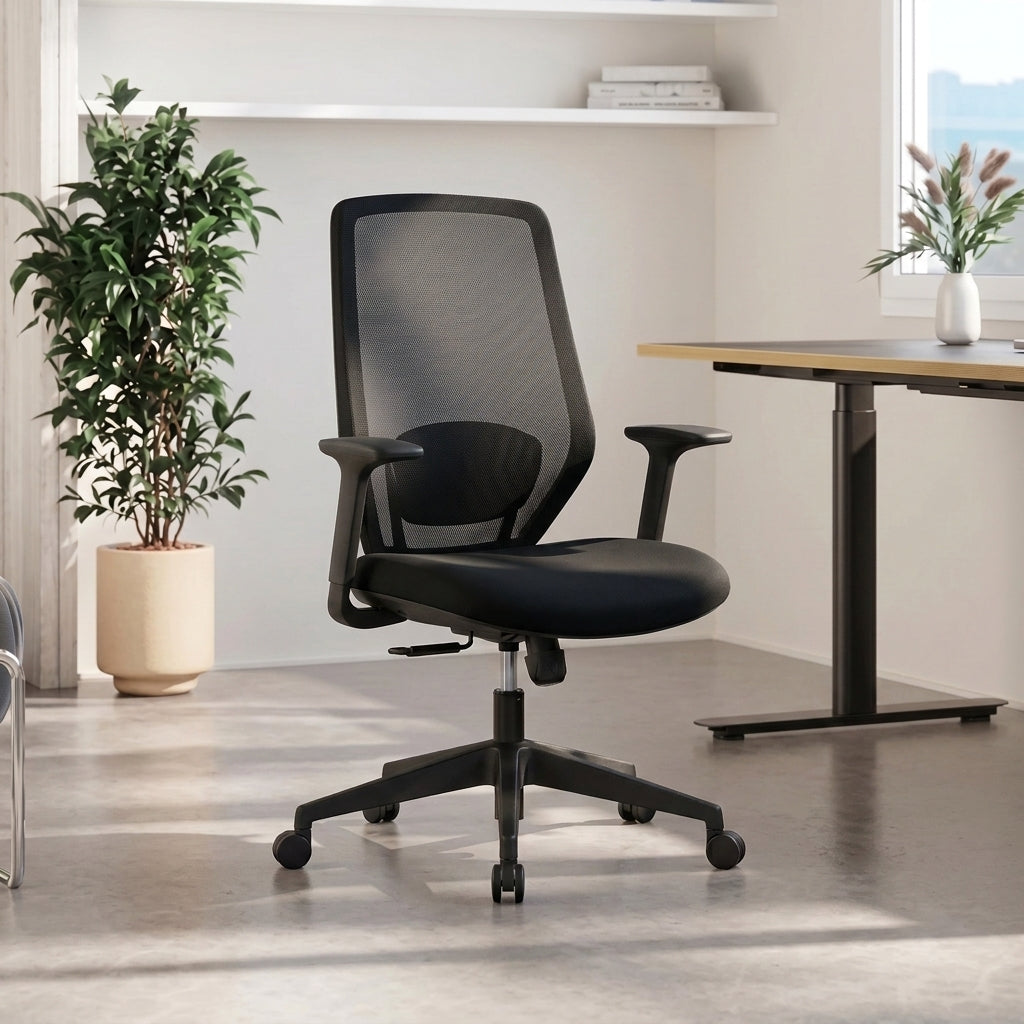 Fomia Office Chair, Black