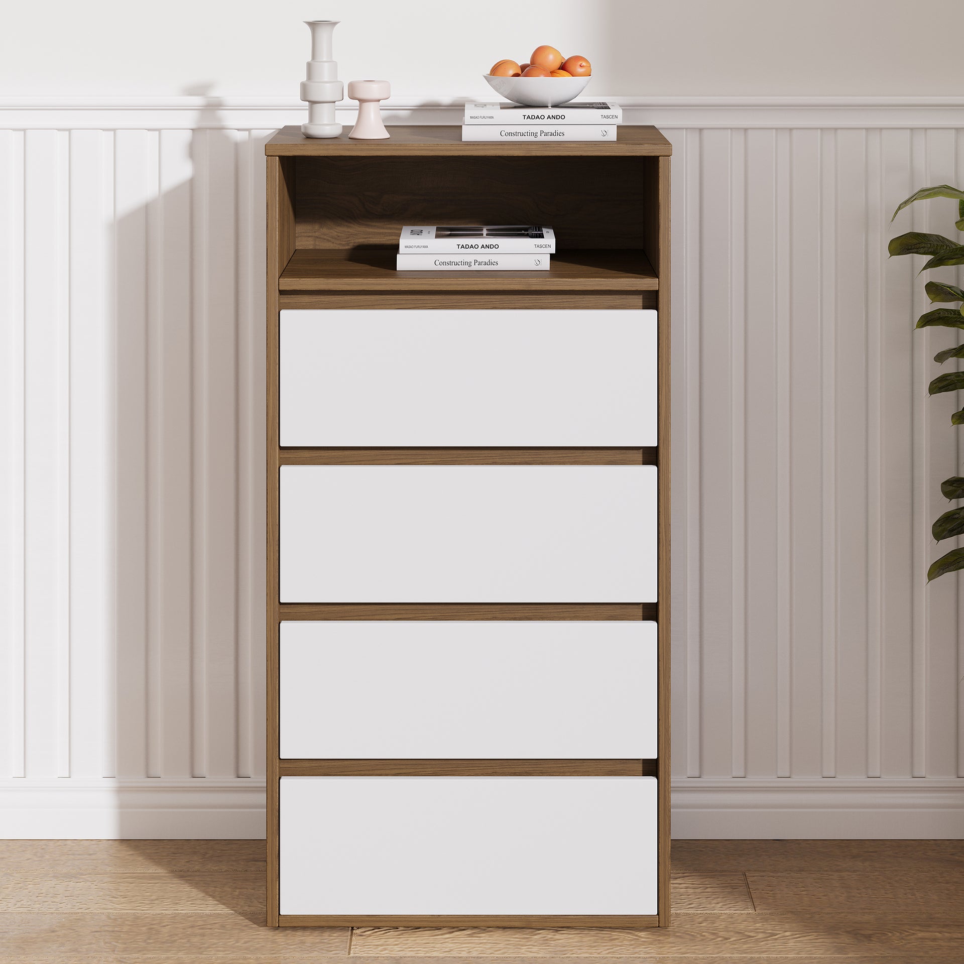 Polia 4 Drawer Tallboy