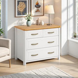Stoven 2 over 2 Drawer Lowboy