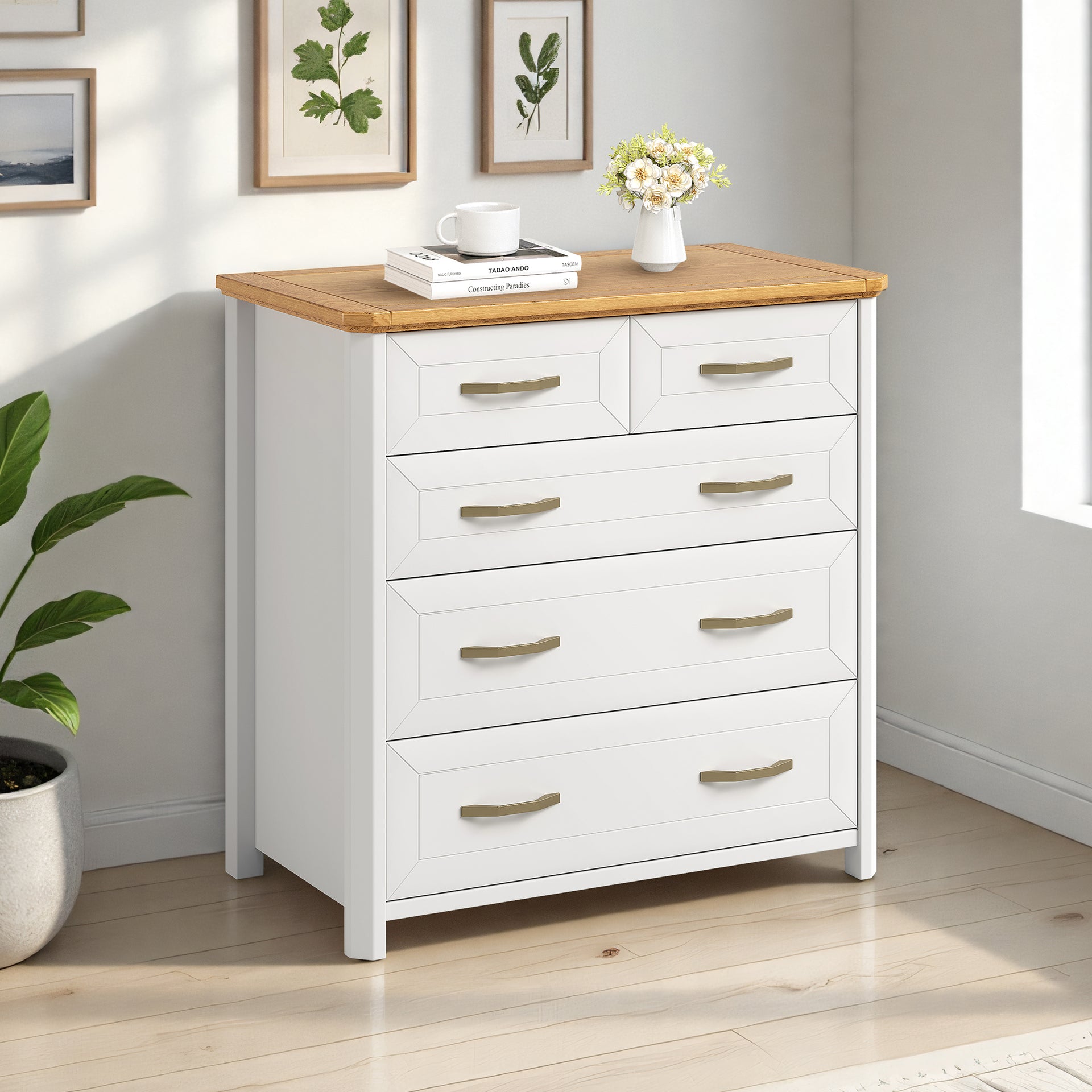 Stoven 5-Drawer Tallboy