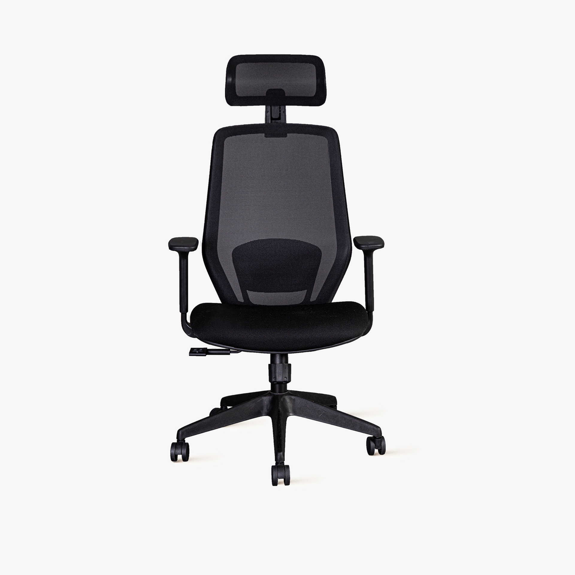 Fomia Office Chair with adjustable Headrest, Black