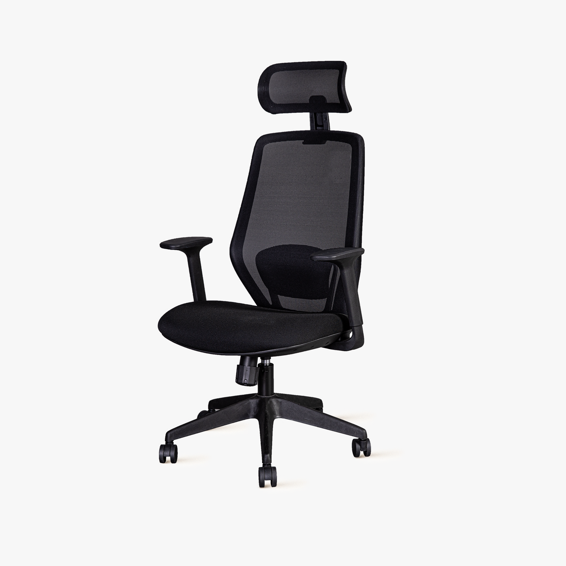 Fomia Office Chair with adjustable Headrest, Black