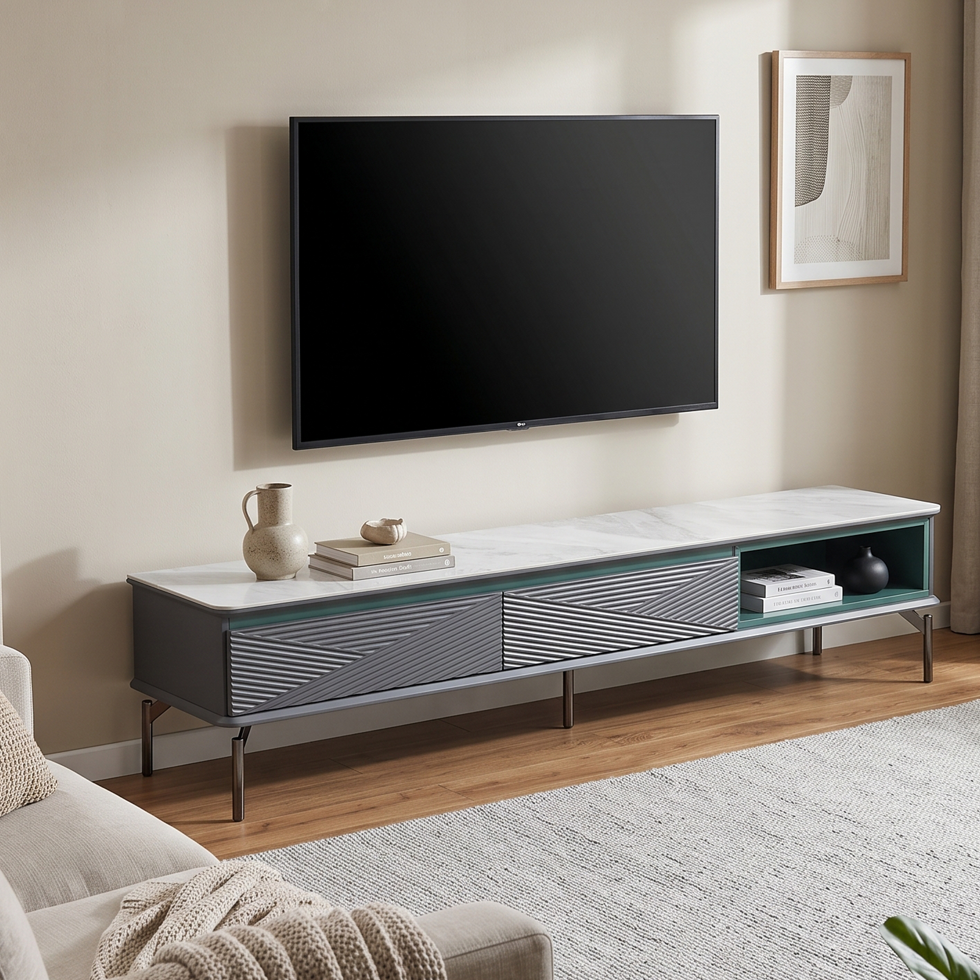 Gorizia TV Stand, 2M
