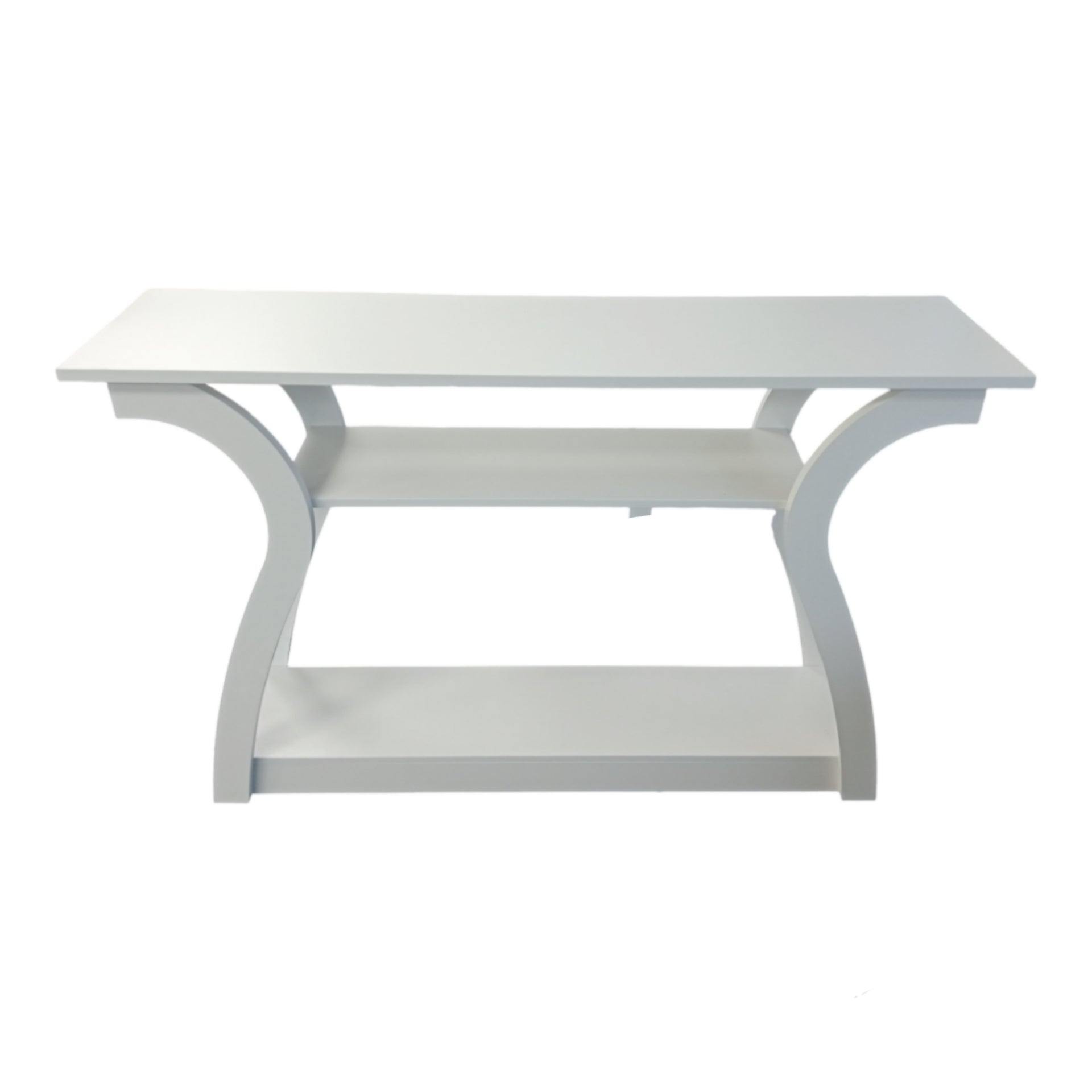 Cirie Console Table, White