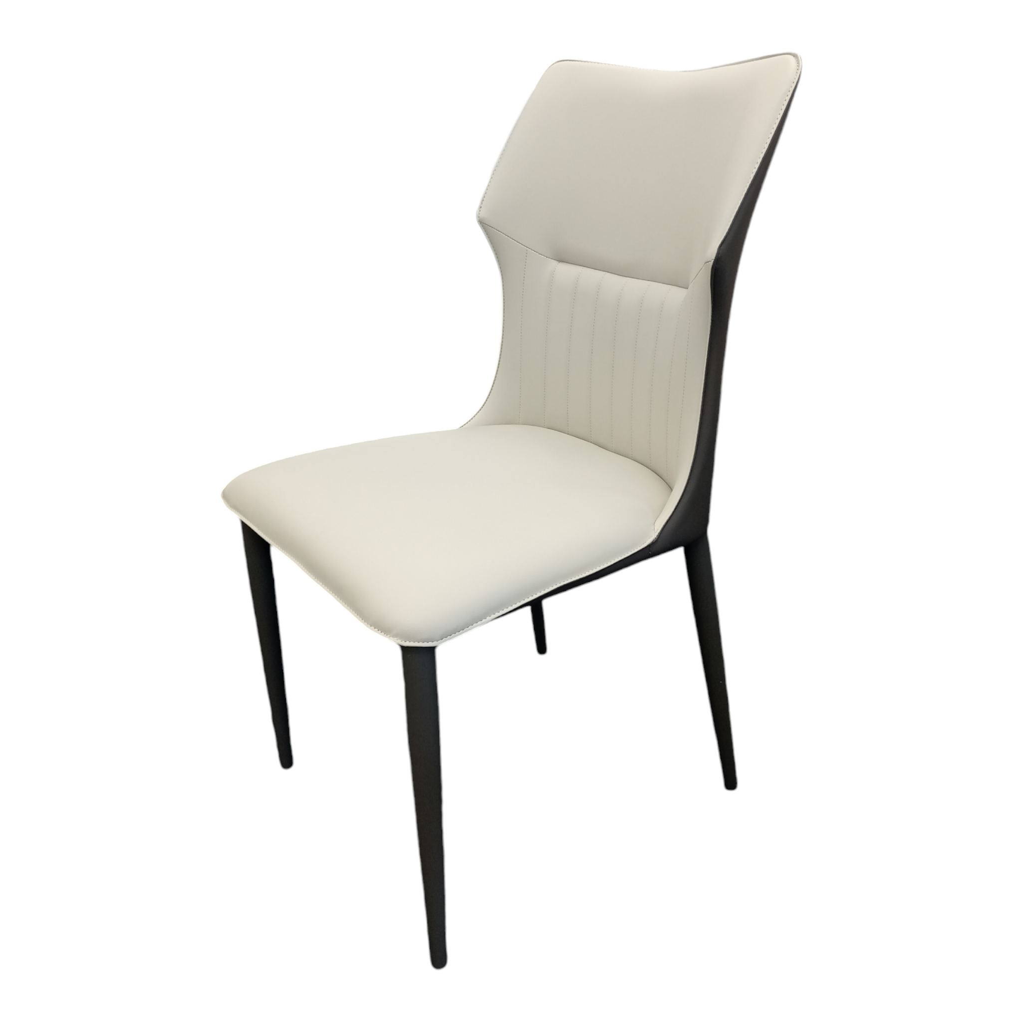 Adria Dining Chair, Light Grey, Set of 2