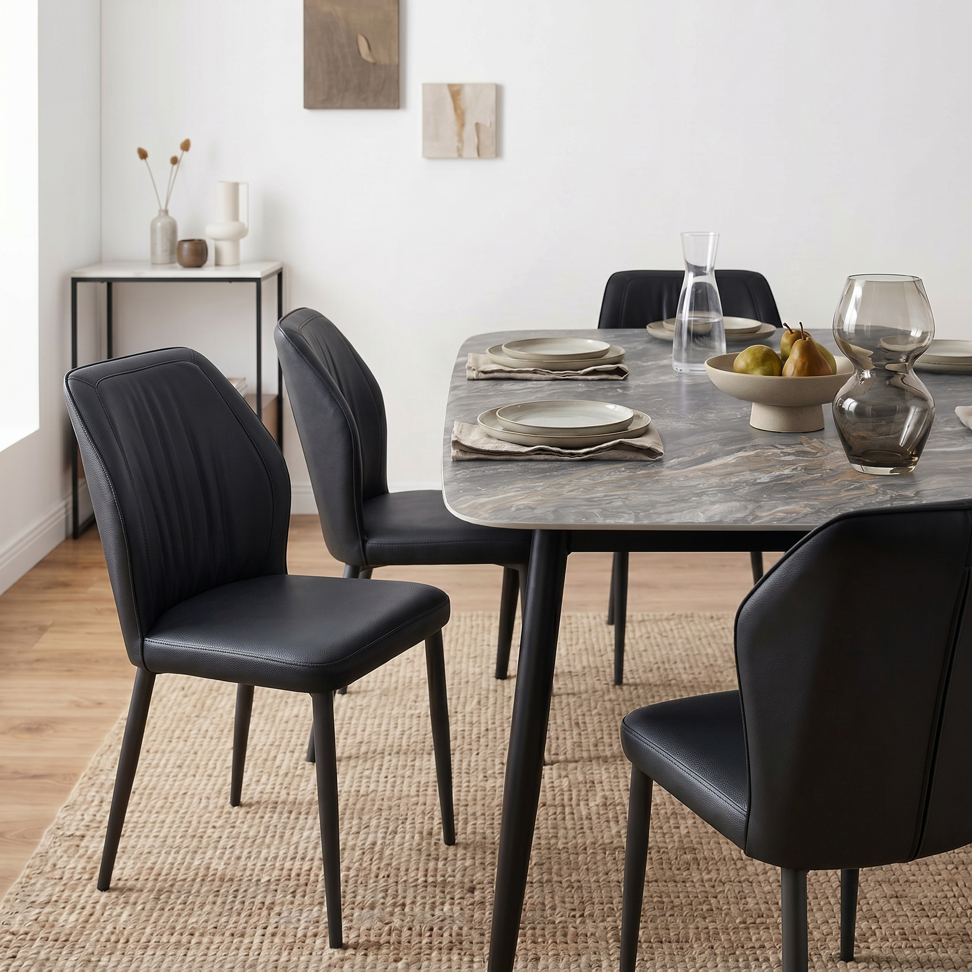 Italian Dining Table, 1.6M, Benetian Brown
