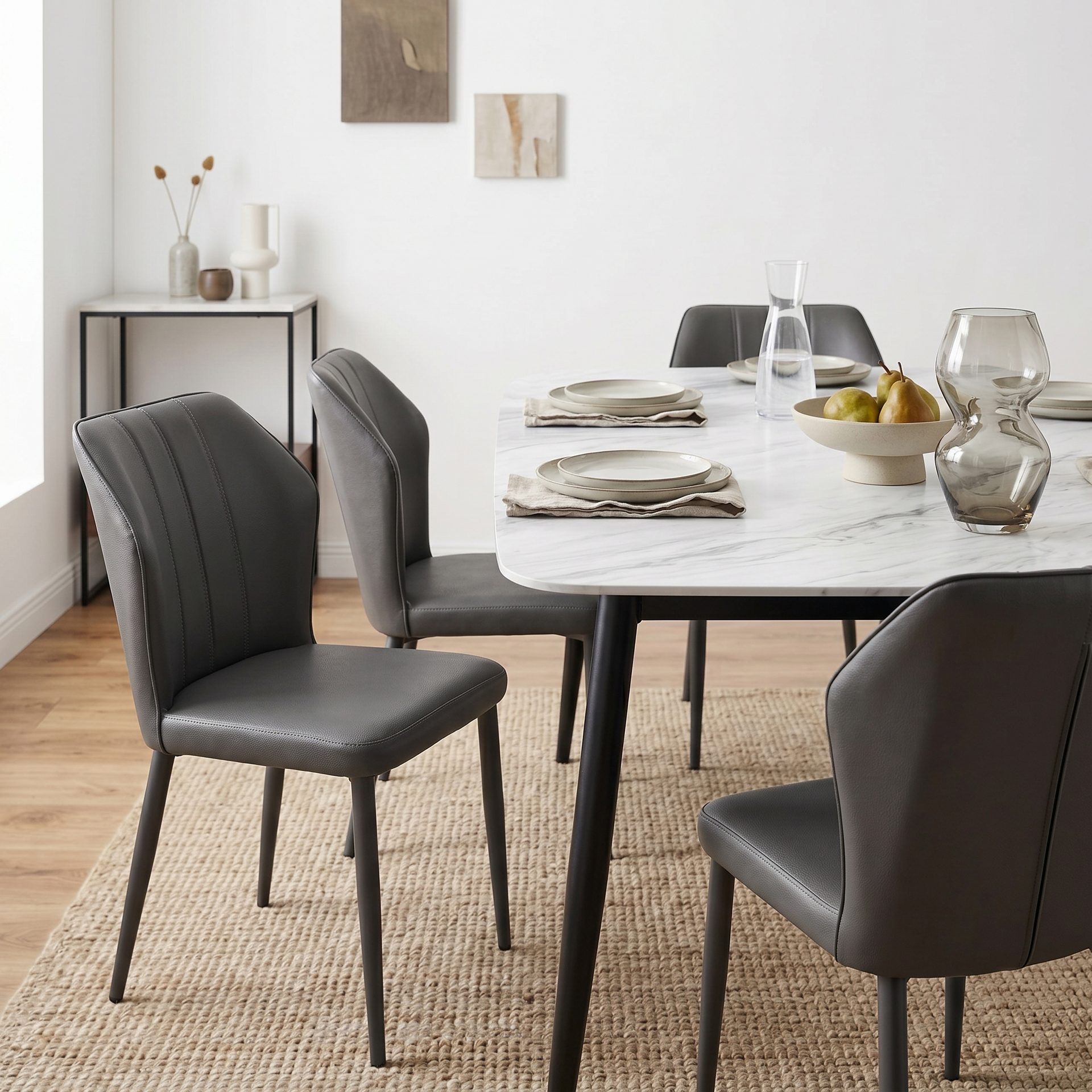 Italian Dining Table, 1.6M, Blue Beilu