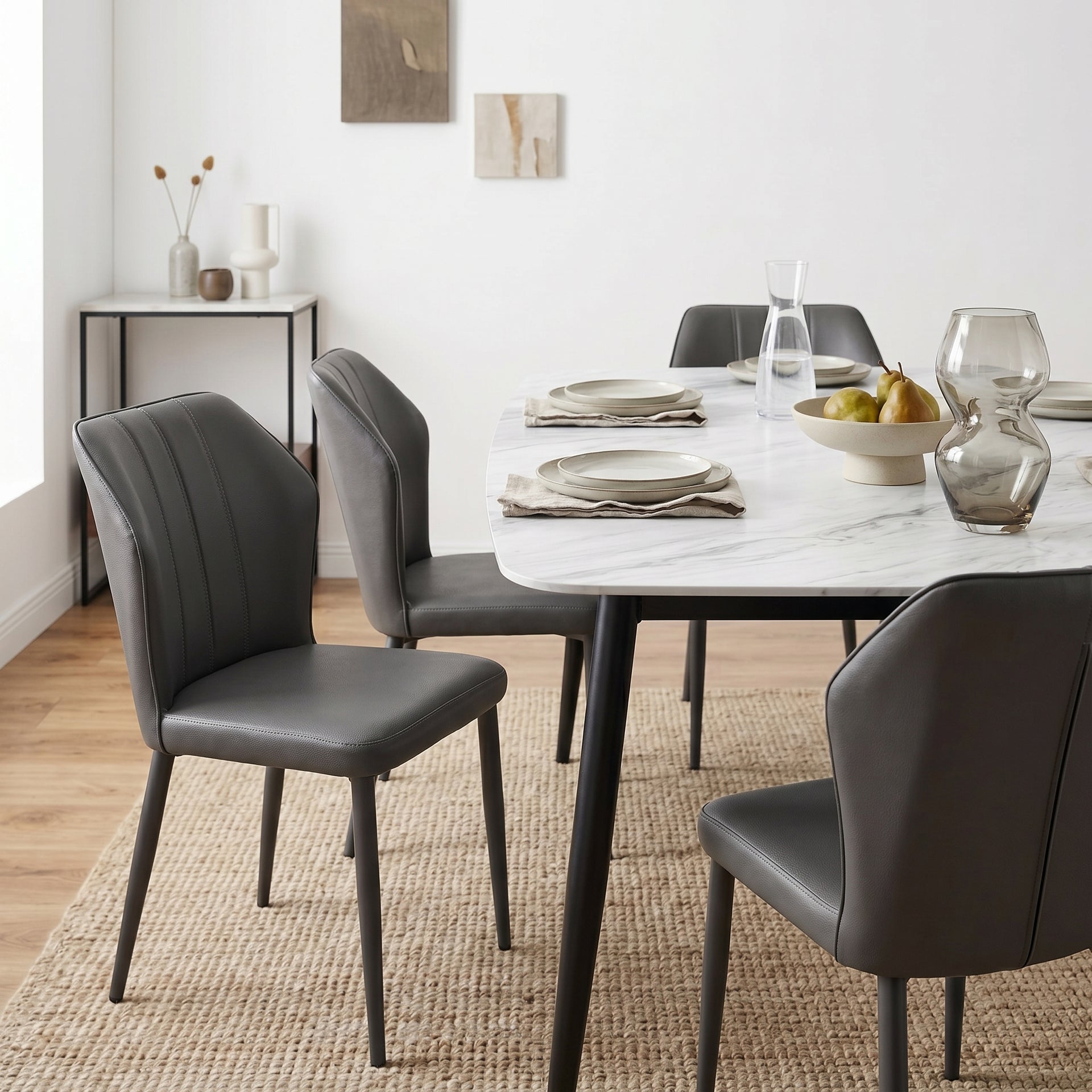 Italian Dining Table, 1.6M, Blue Beilu