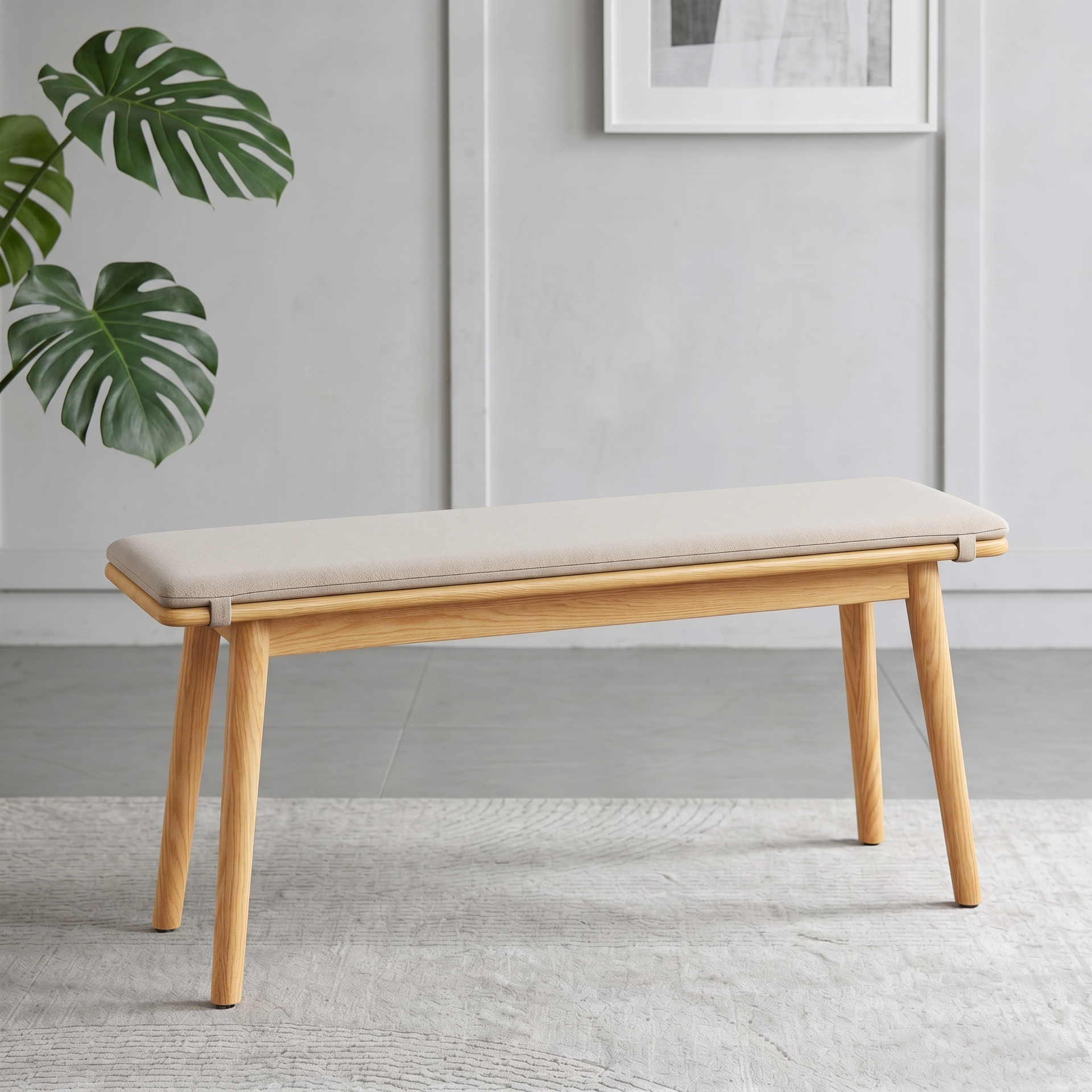 Legnano Dining Bench, Wood, 1.4M