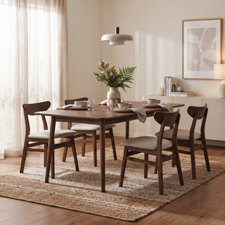 Legnano Extendable Dining Table, 1.4-1.7M, Walnut