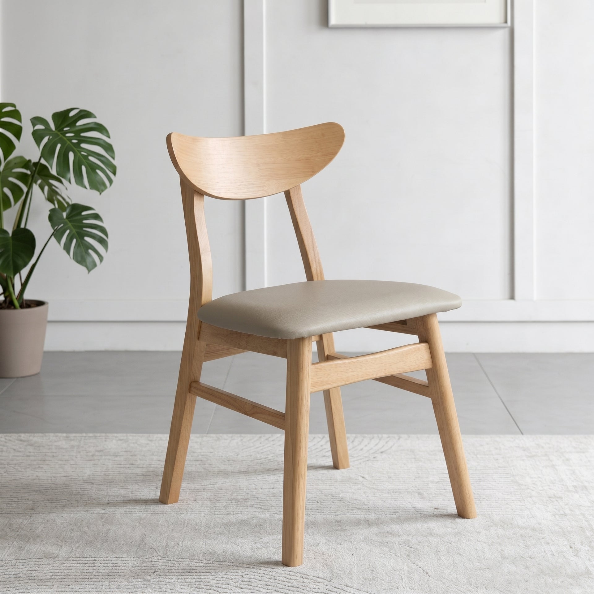 Legnano Hansen Dining Chair, Wood, Set of 2