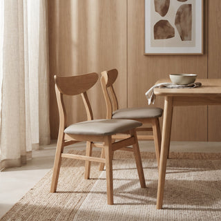 Legnano Hansen Dining Chair, Wood, Set of 2