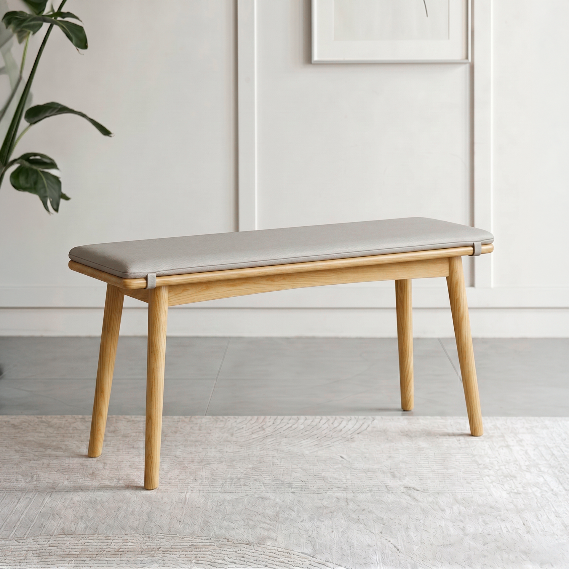 Legnano Dining Bench, Wood, 1M