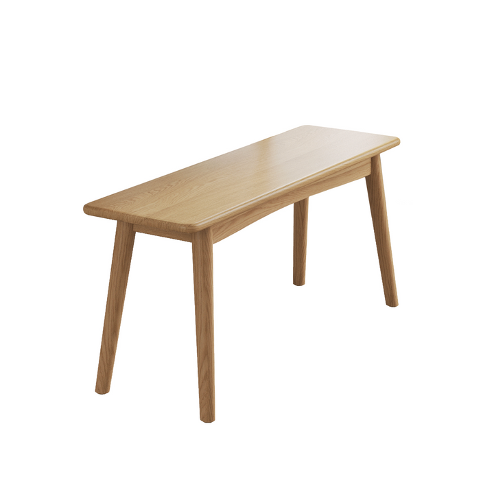 Legnano dining bench with solid wood frame, cushioned seat and removable pad | Proferlo