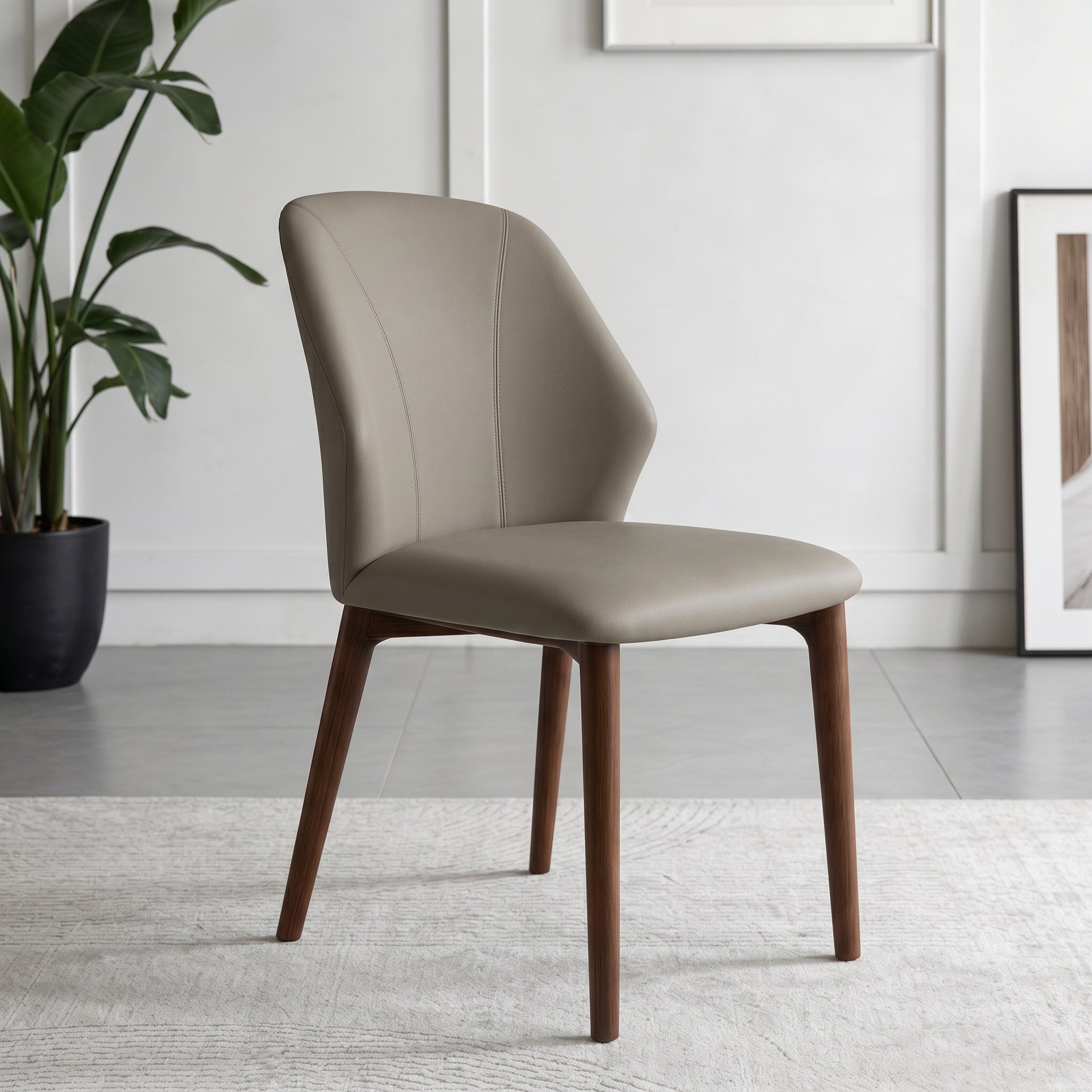 Lioni-C Dining Chair, Dark Grey, Set of 2