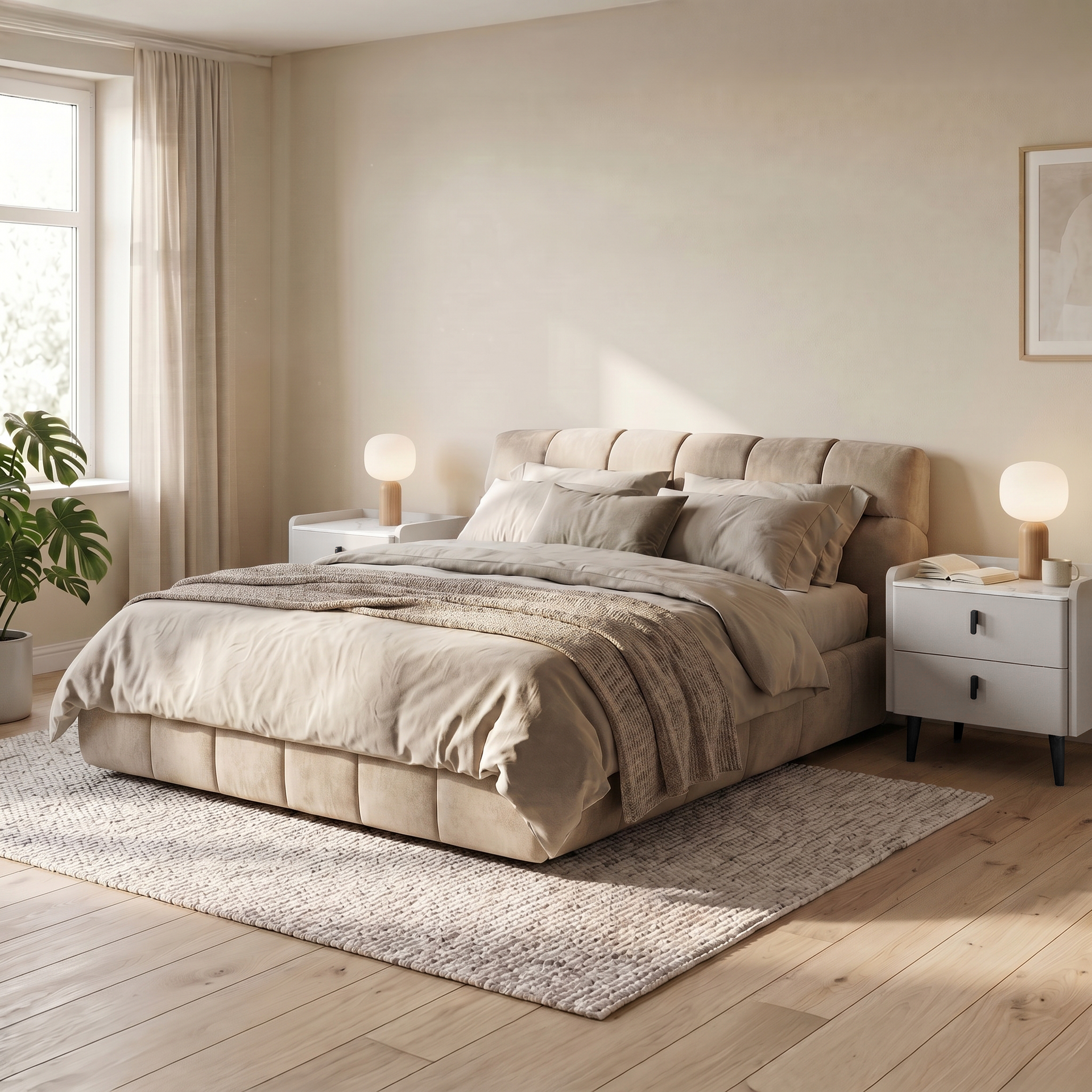 Merano Bed Base, Queen