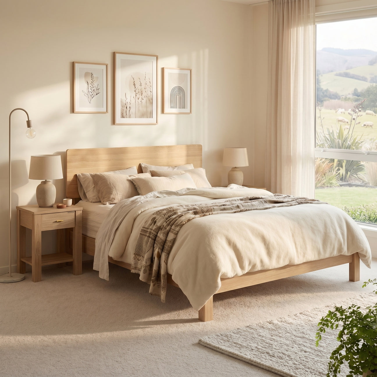 Modena Bedframe, Queen