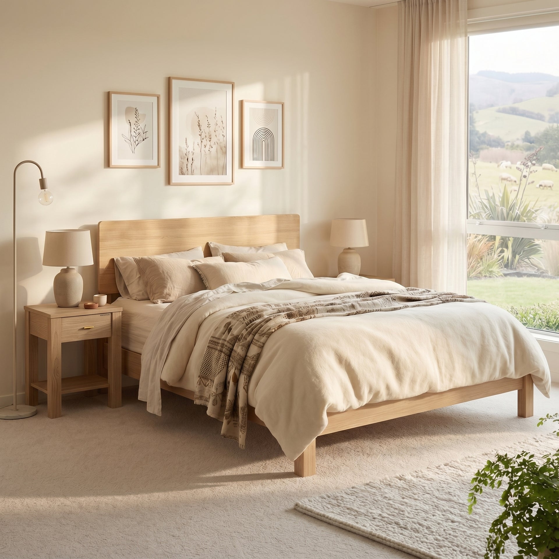 Modena Bedframe, Queen