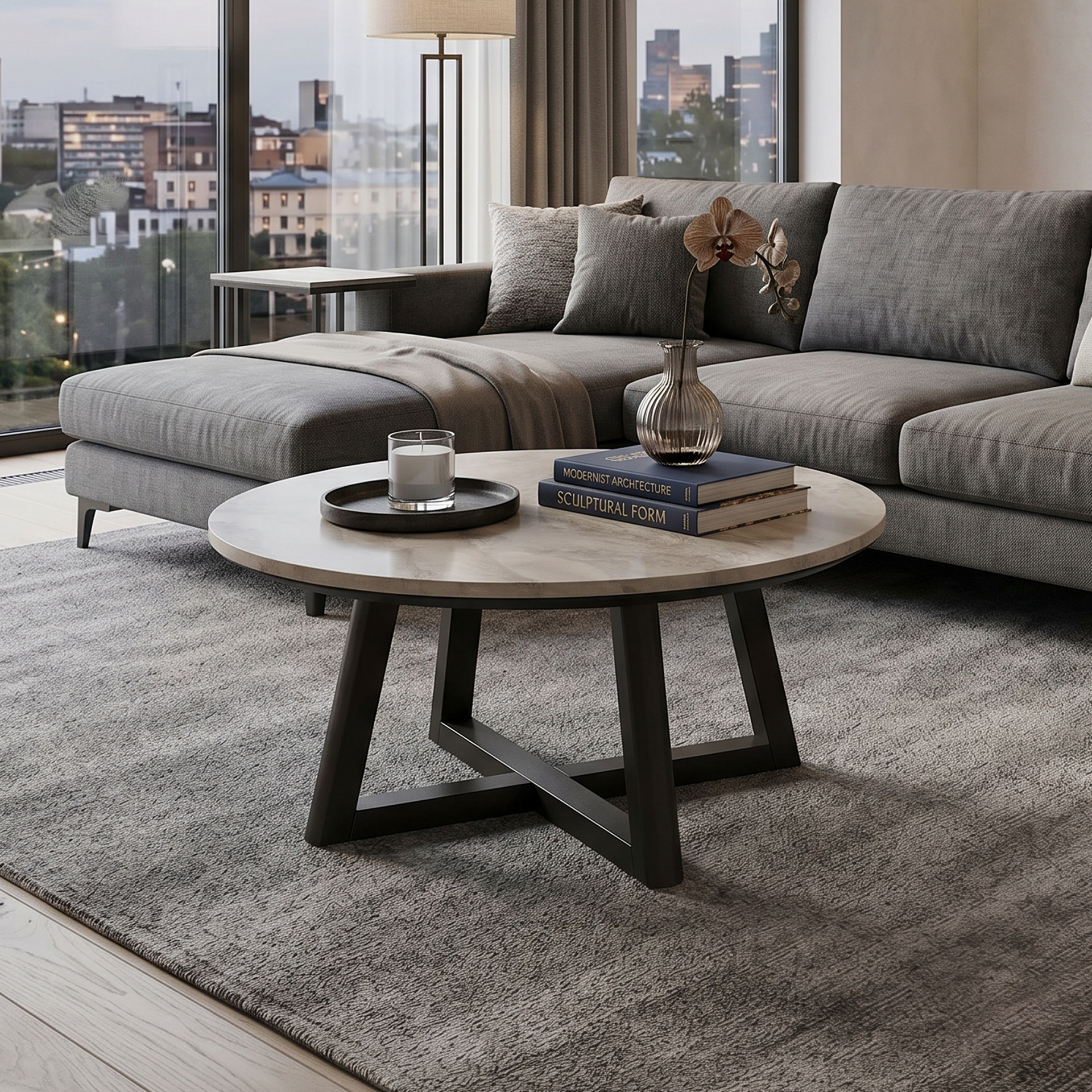Morra Round Coffee Table