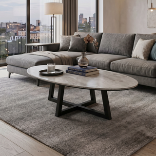 Morra oval-shaped Coffee Table