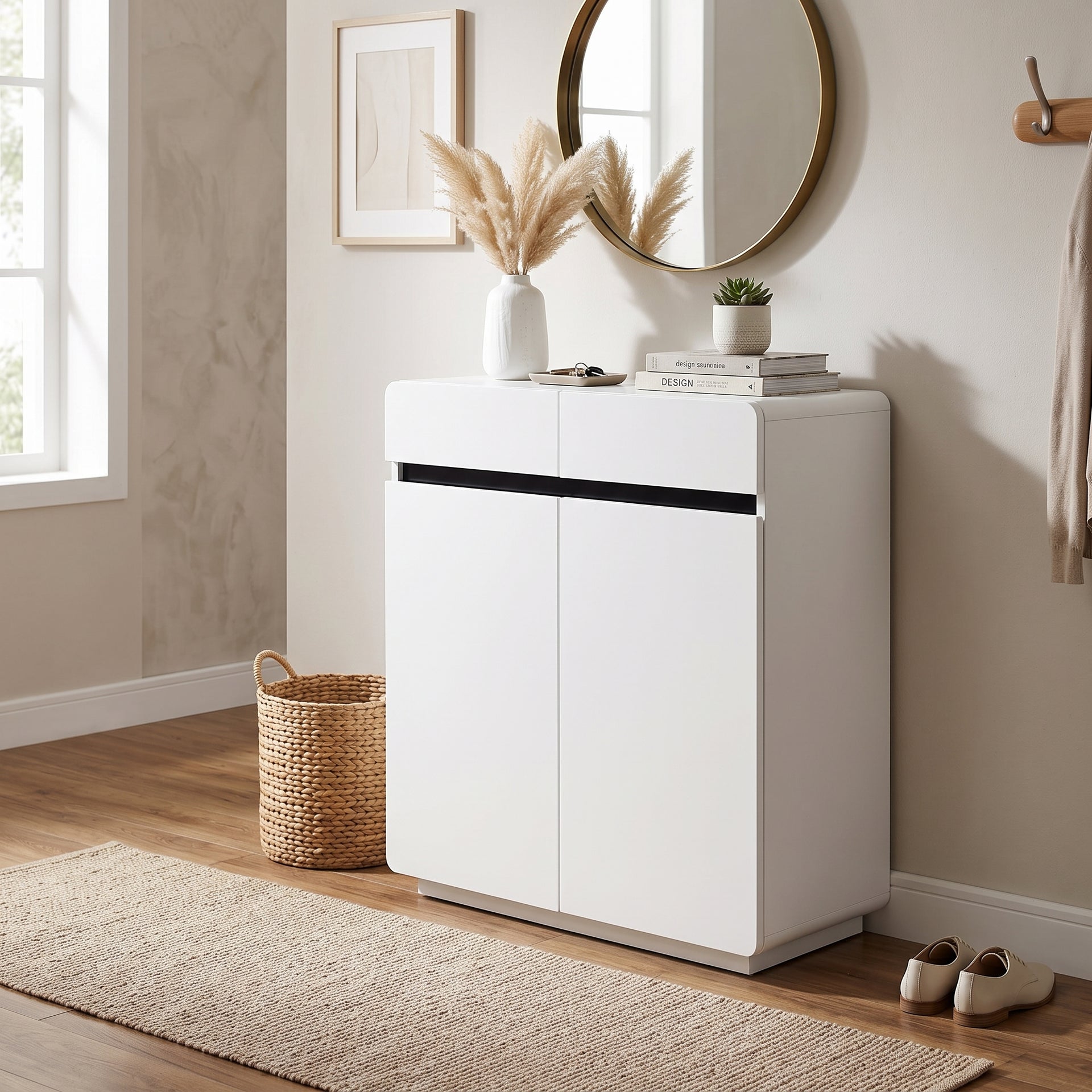Padua 2-Door Shoe Cabinet