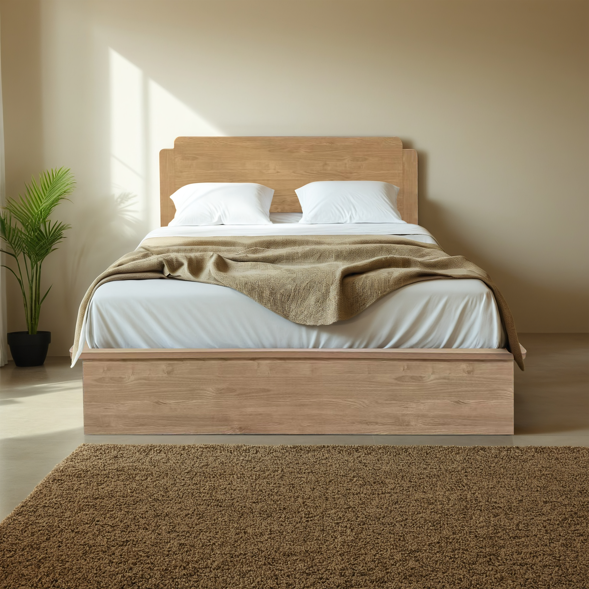 Palmi Storage Bedframe, Super King - Sunlite Living
