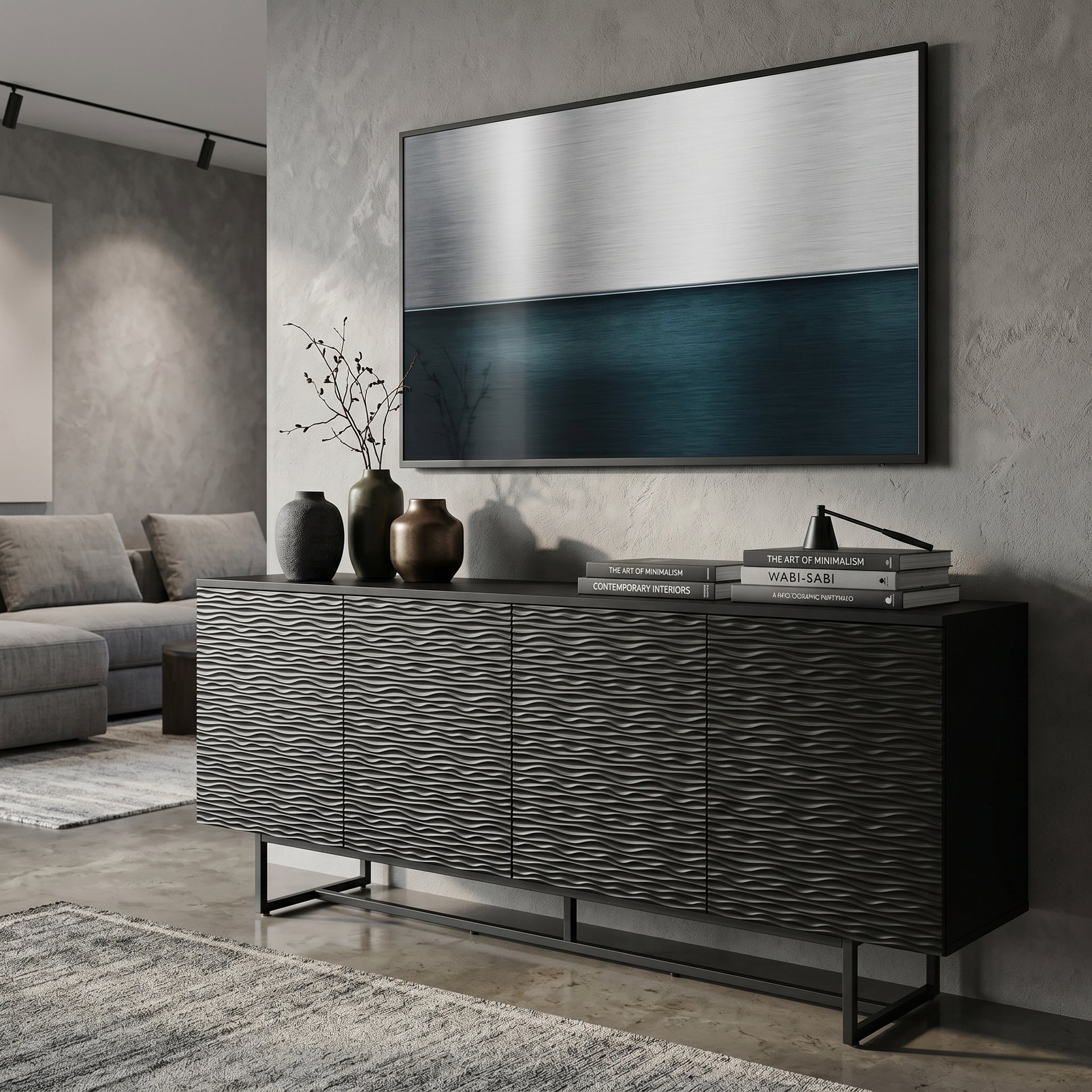 Parma Sideboard, Black