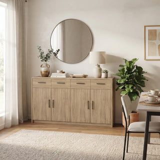 Platsa Sideboard, 1.6M, Grey Oak