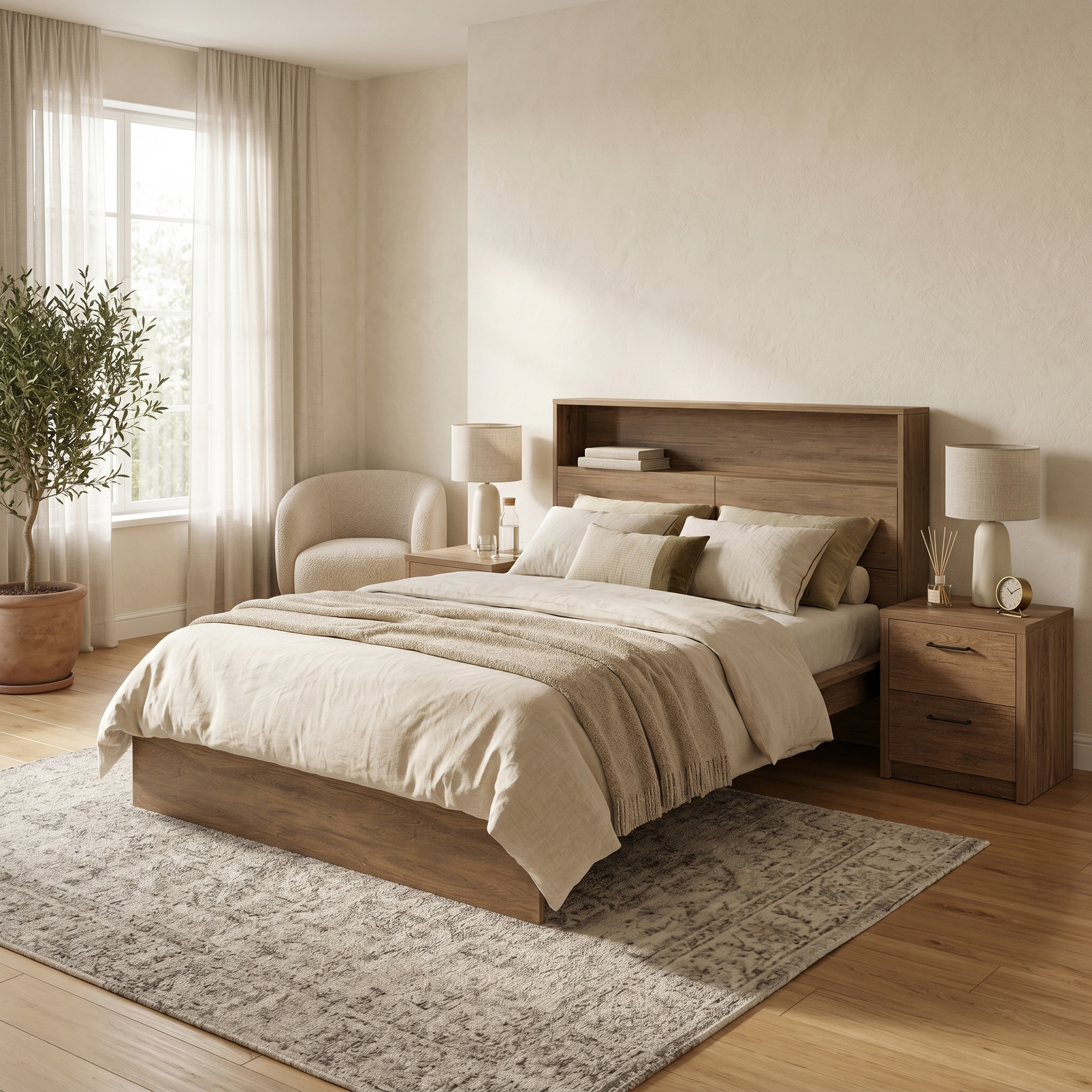 Platsa Storage Bedframe, Queen