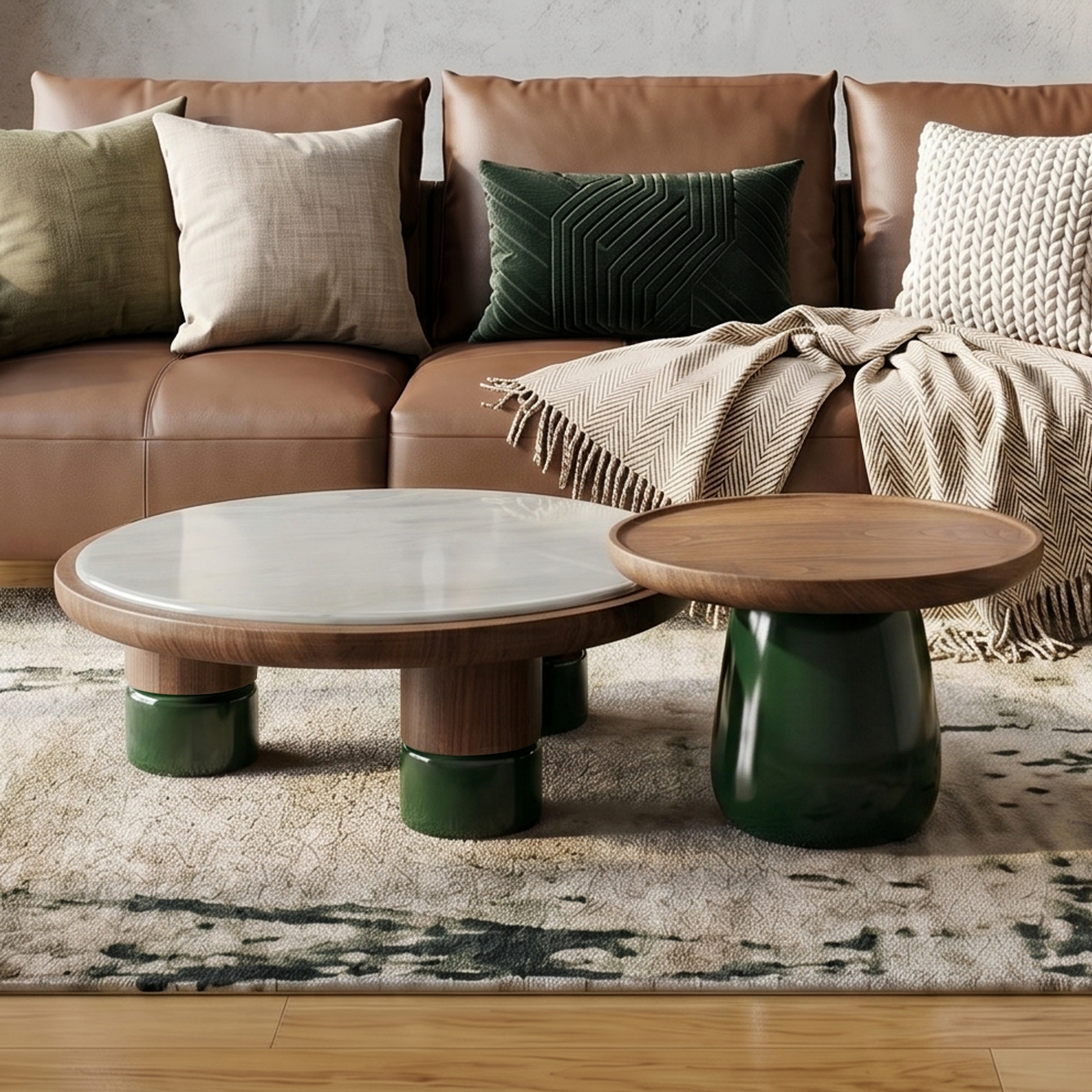 Porto Coffee Table, Set of 2