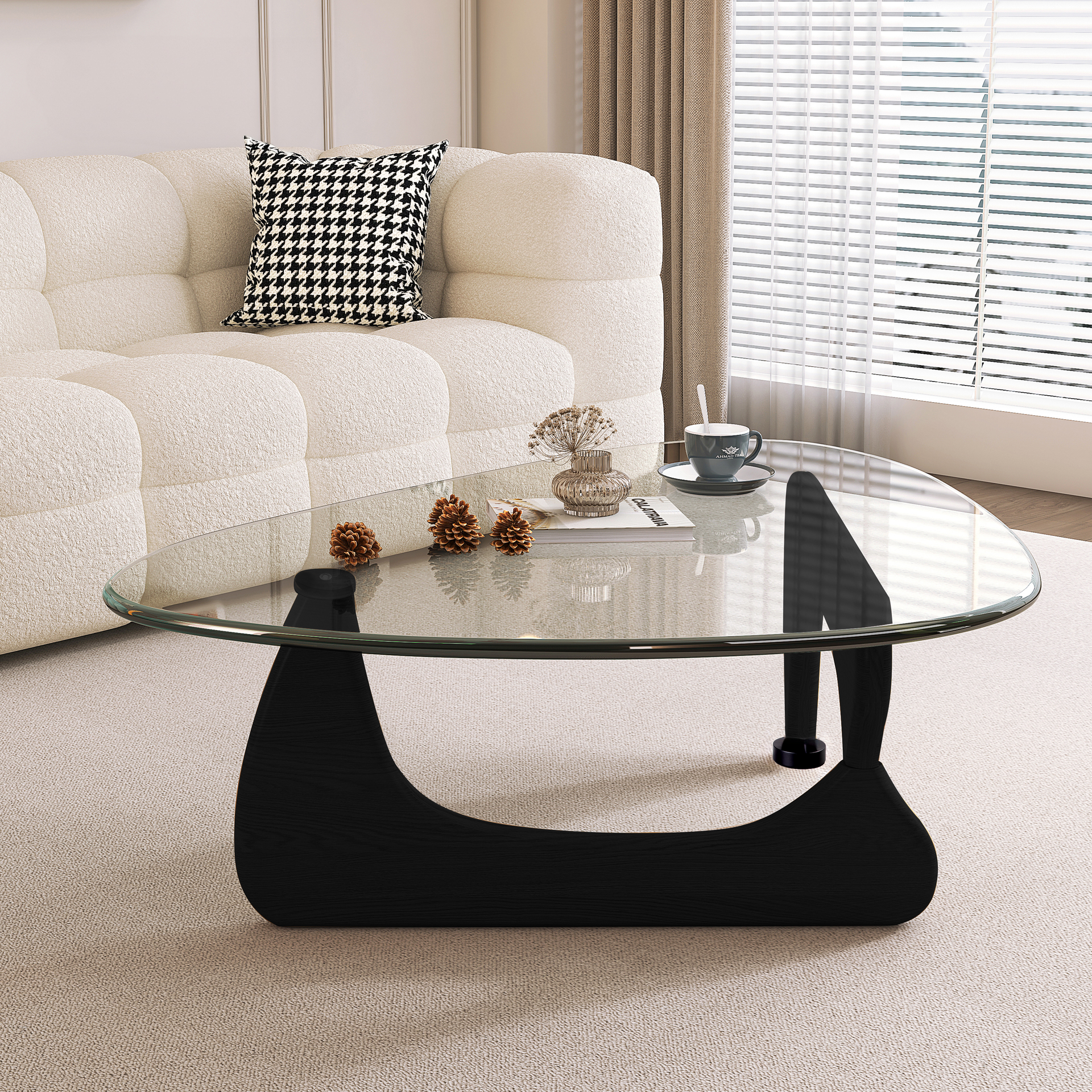 Replica Coffee Table, 1M, Black