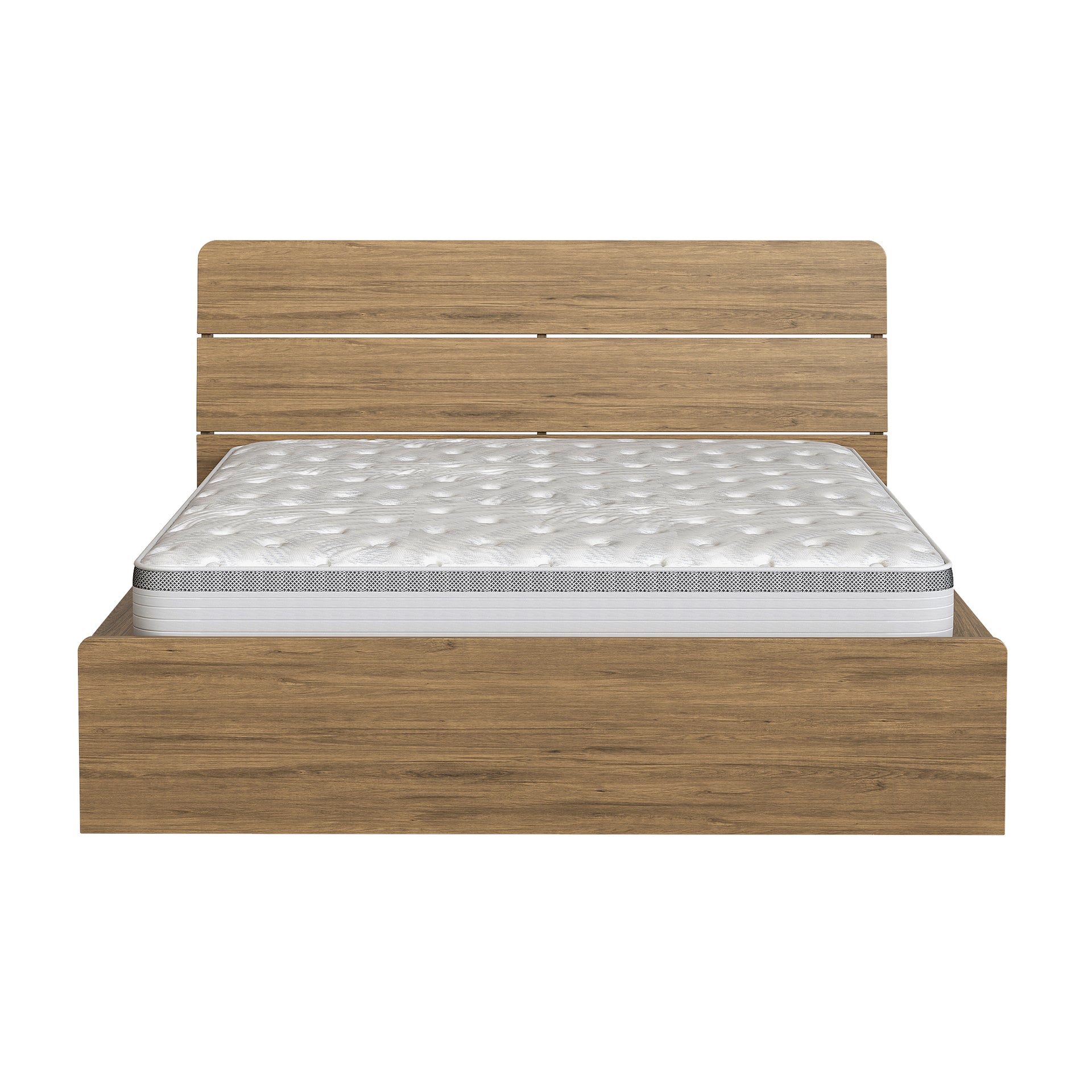 Platsa-A Bedframe with 2 Underneath Drawer, Queen