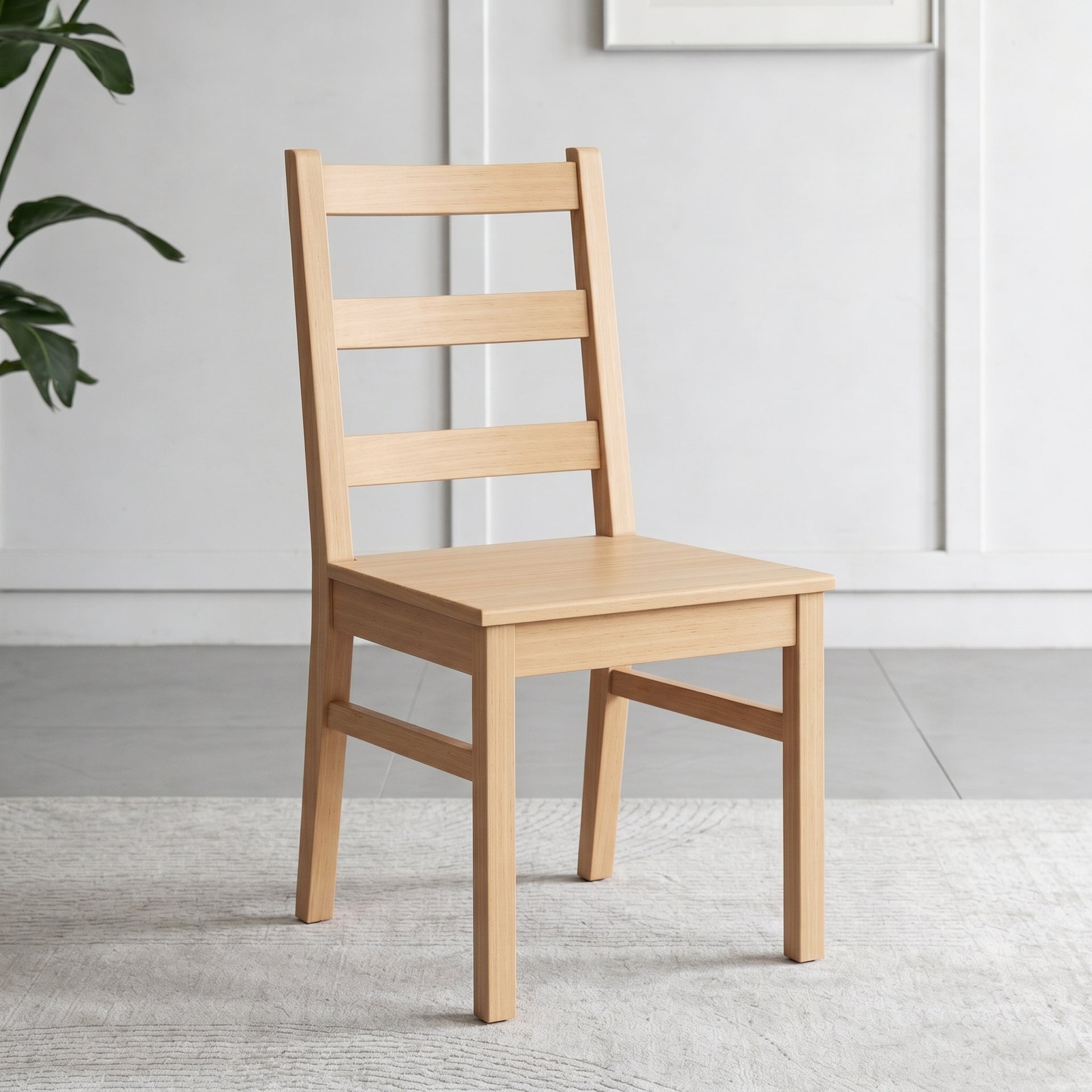 Sanza Dining Chair, Wood, Set of 2