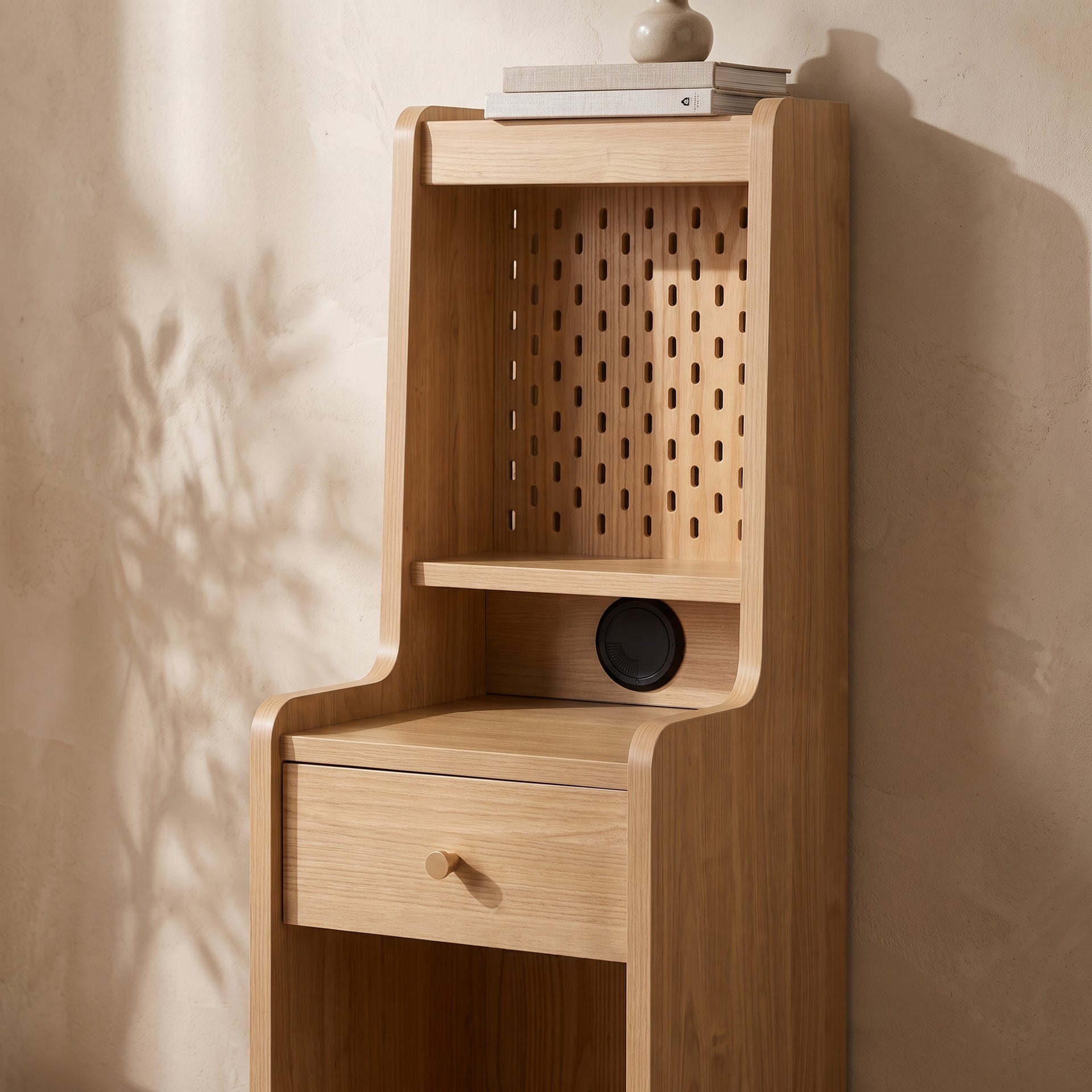 Sezze Bedside Table, Oak