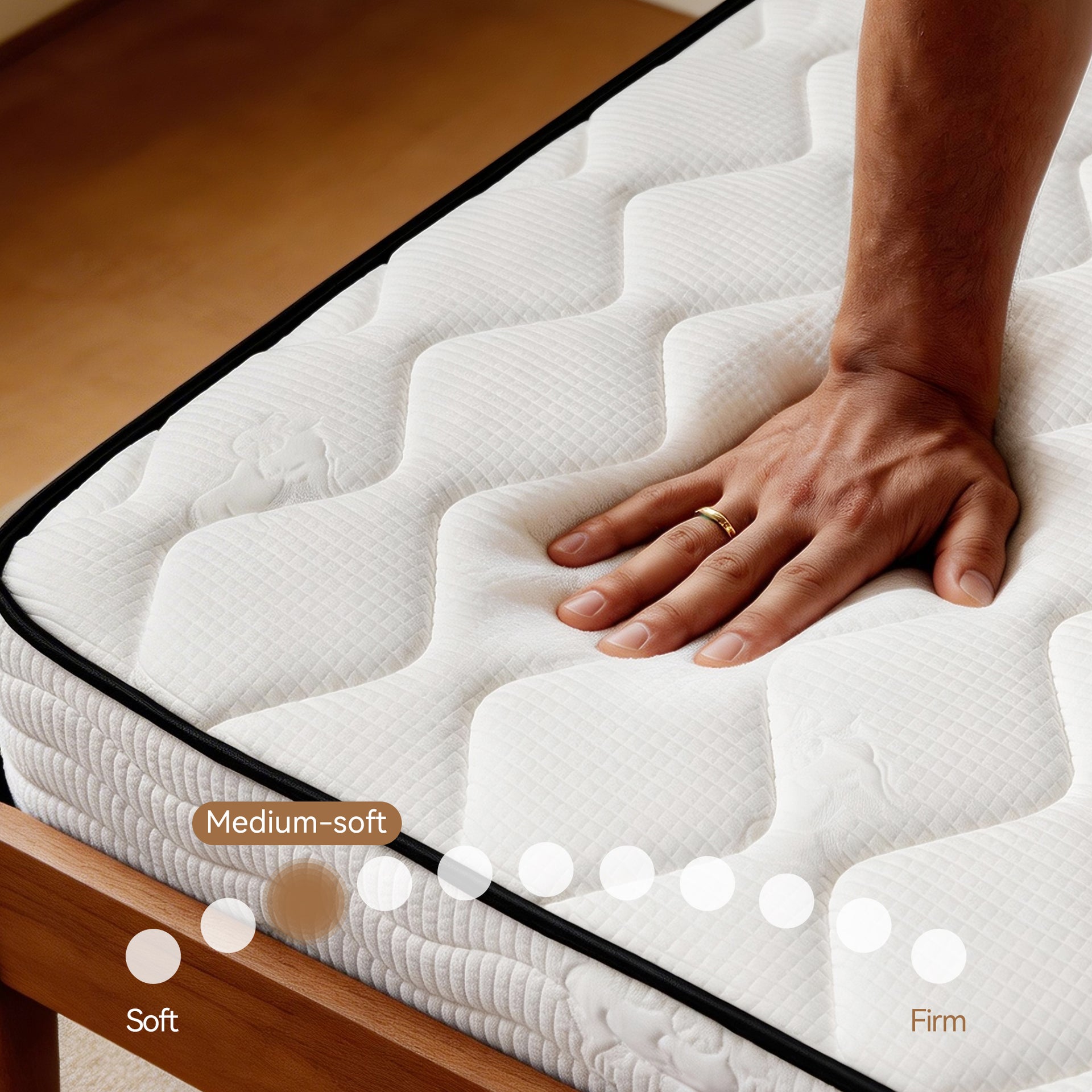 Agosta Mattress, Firm, Queen