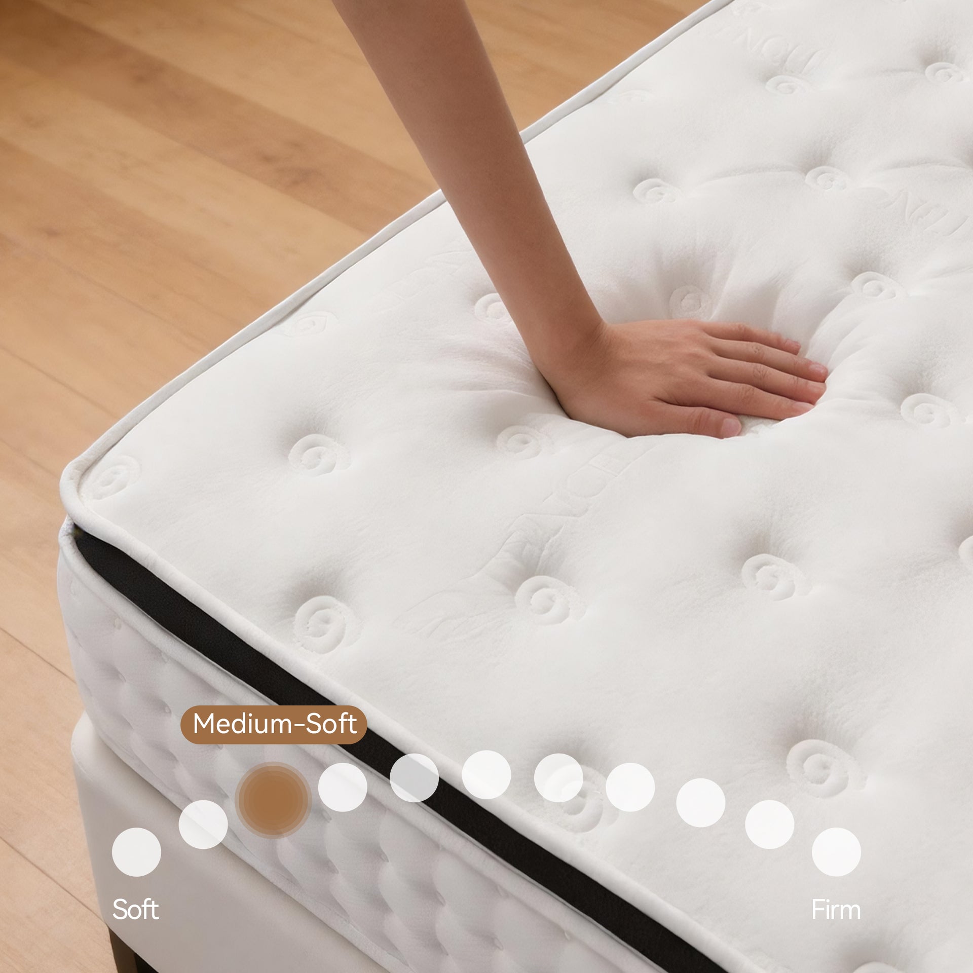 Capri Mattress, Medium Soft, Double