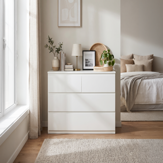 Sotta 2 over 2 Lowboy, White