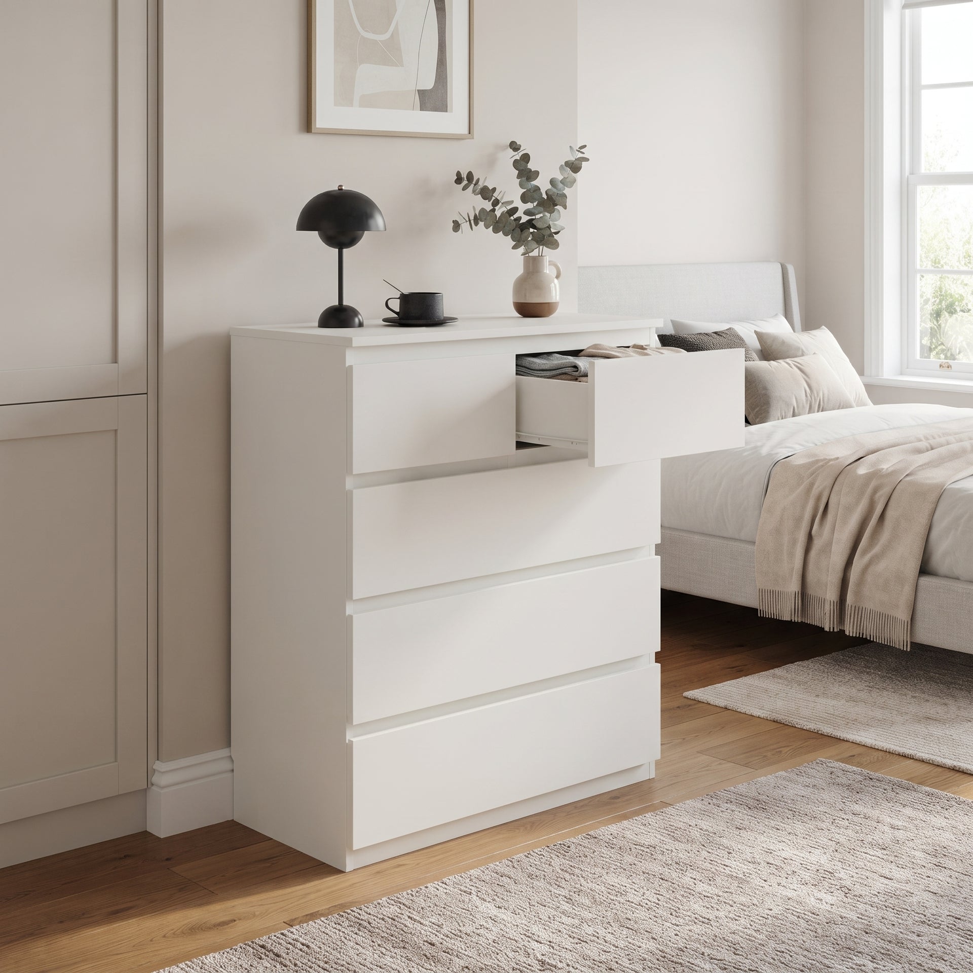 Sotta 2 over 3 Tallboy, White
