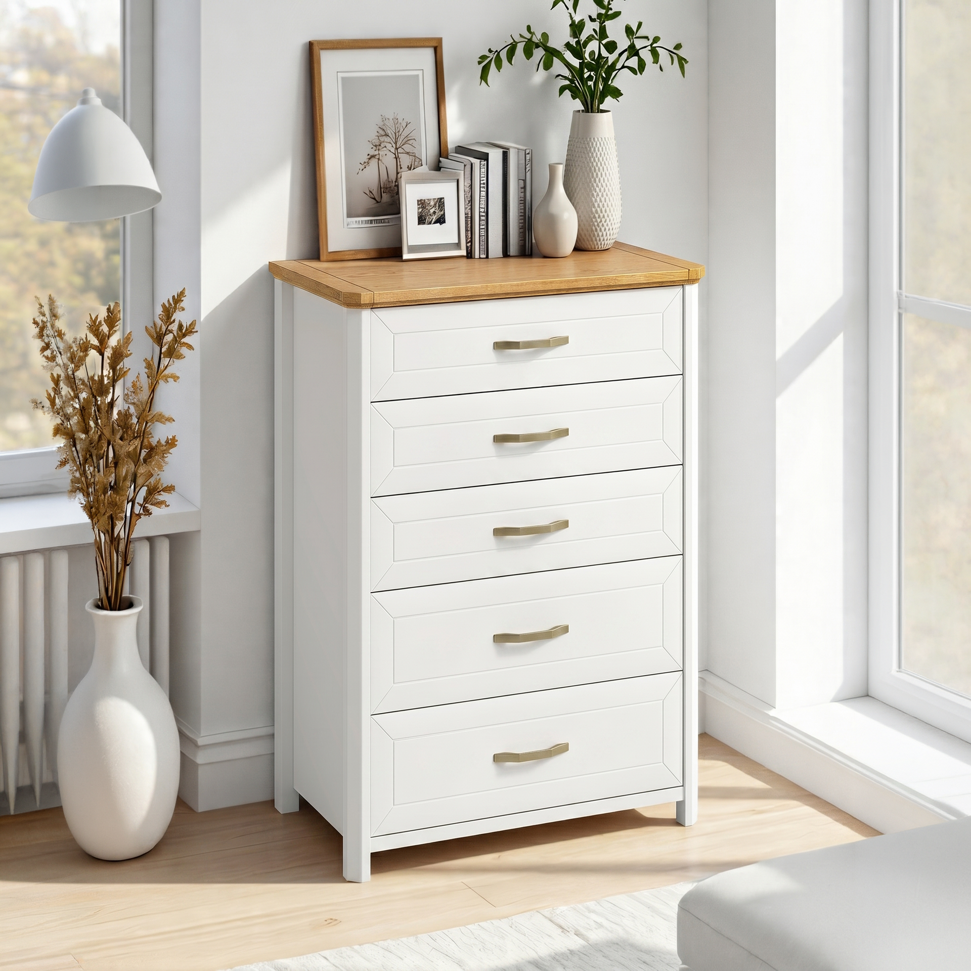Stoven 5 Drawer Tallboy