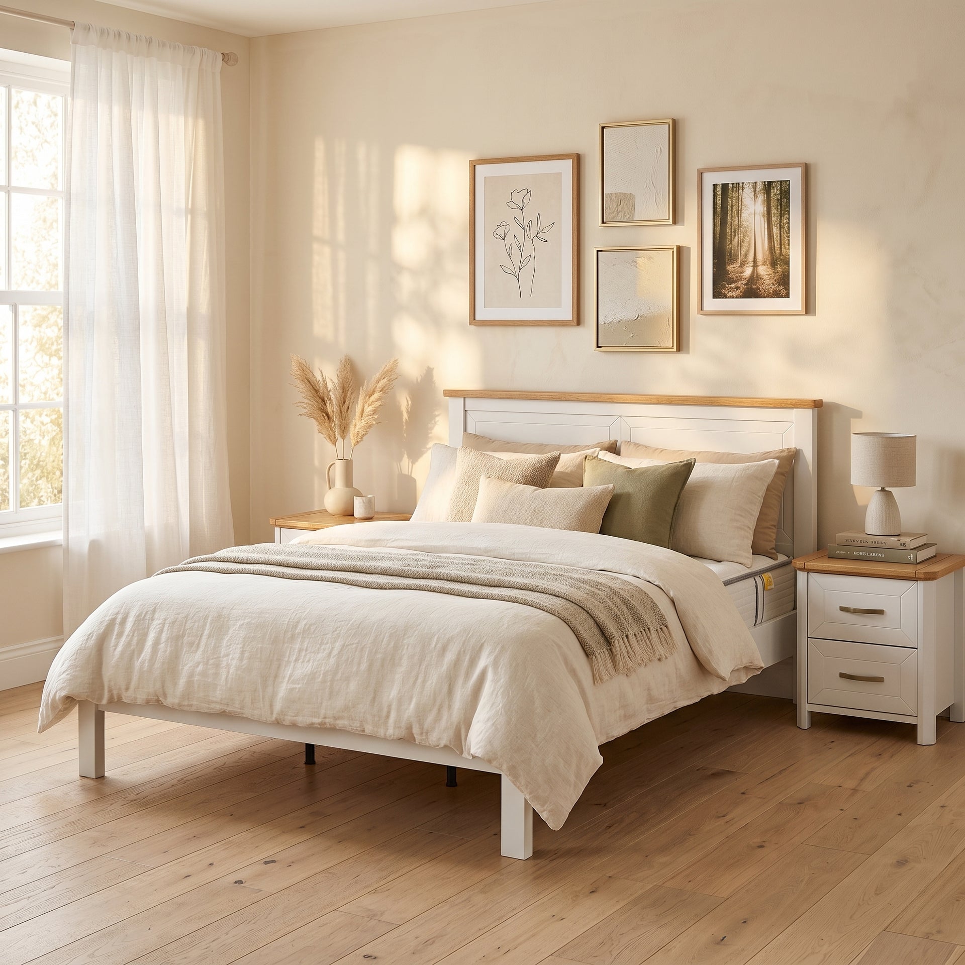 Stoven Bedframe, Queen
