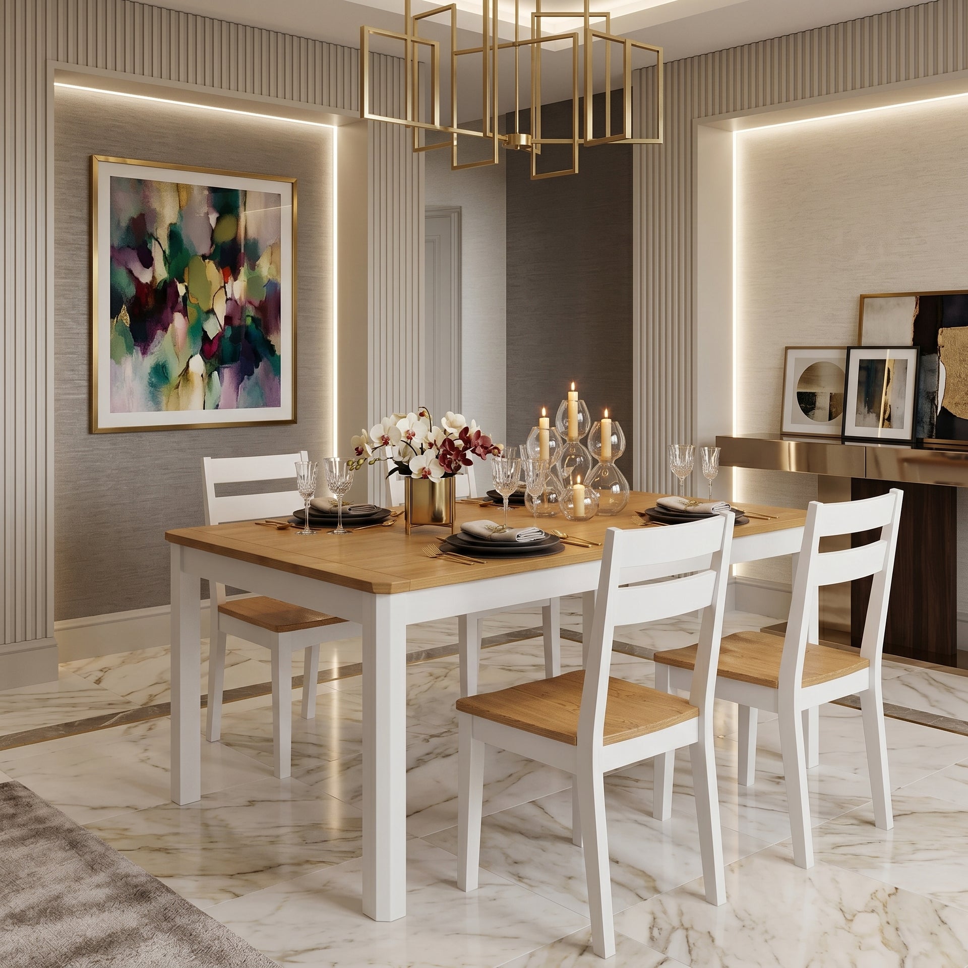 Stoven Dining Table, 1.4M