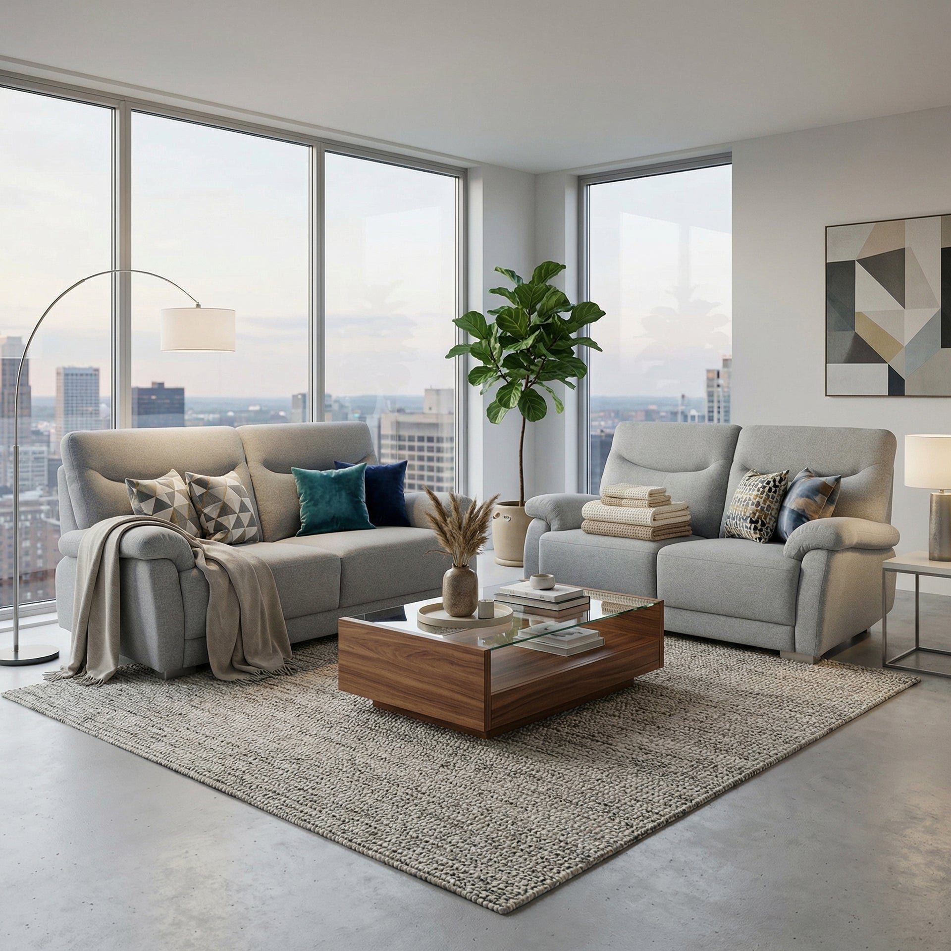 Tollo 3-Seater Sofa, GREY