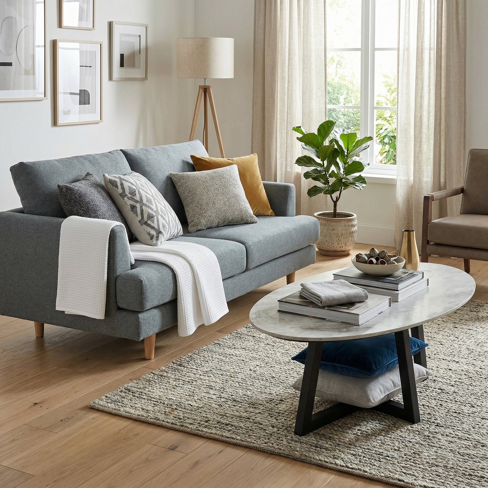 Tuscany Two Seater Sofa, Agate Green