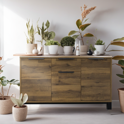 Corsi Sideboard, 1.15M, Elm